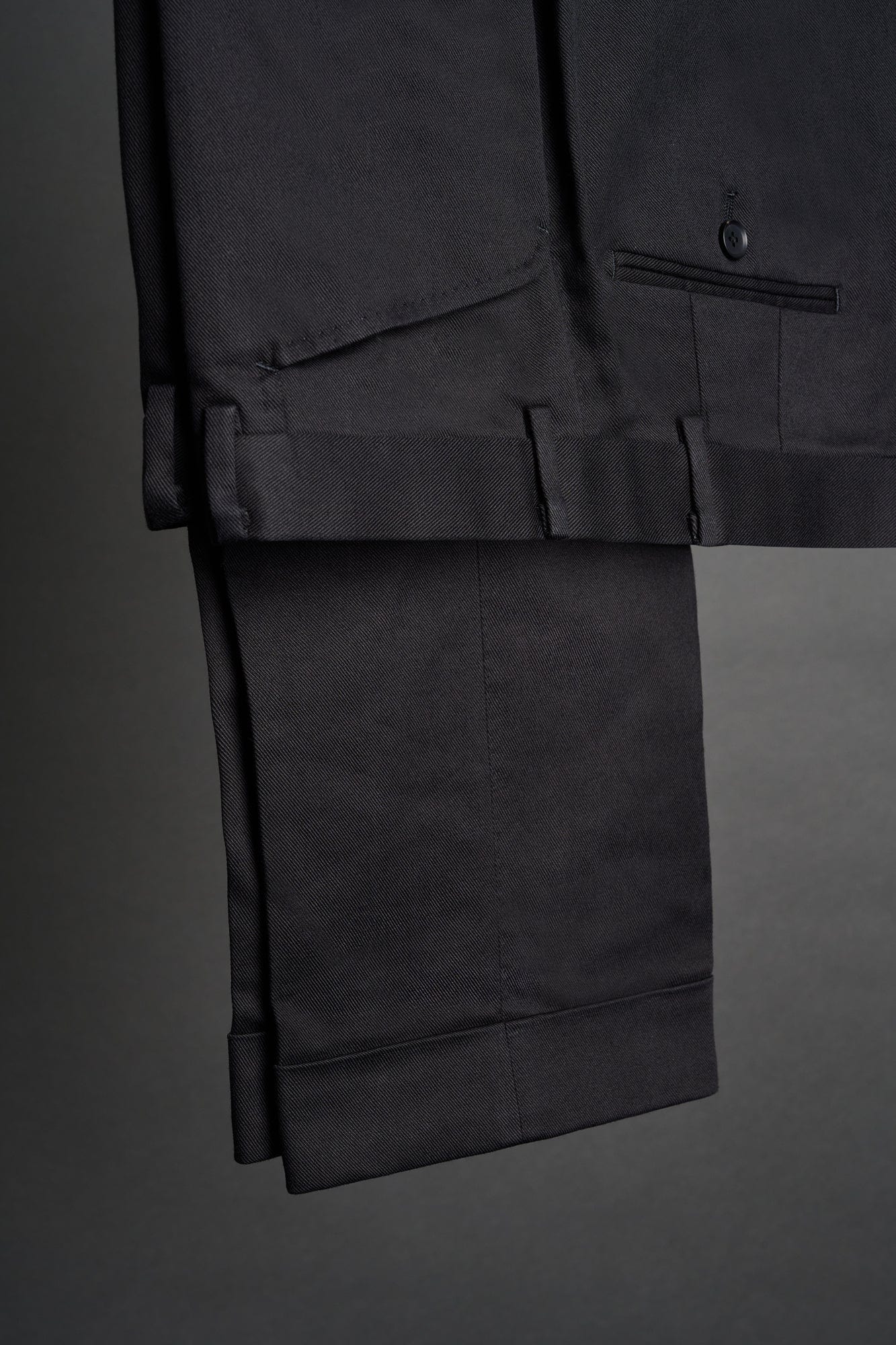 Stretch Denim & Cashmere Trouser - Image 8
