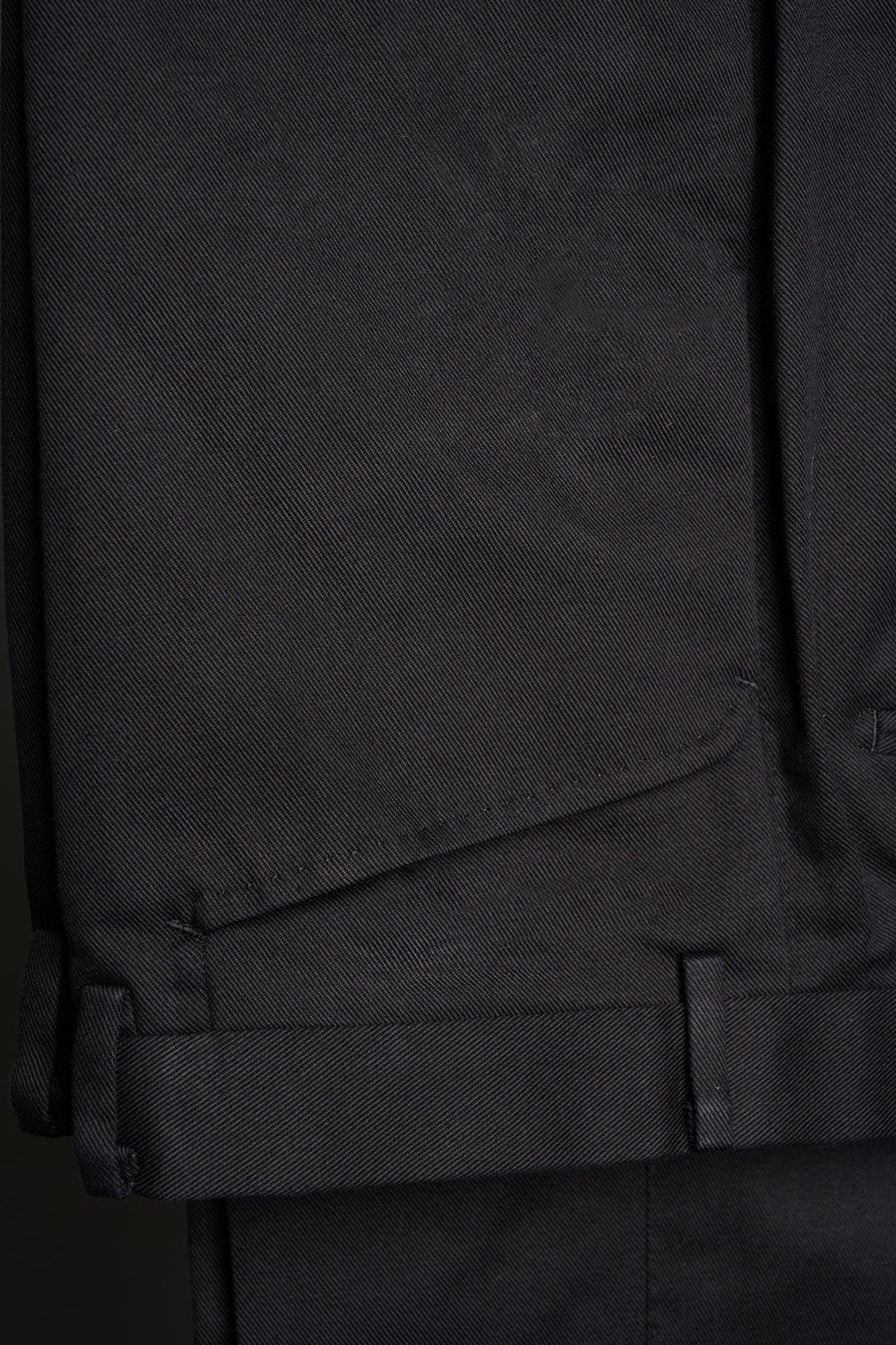 Stretch Denim & Cashmere Trouser - Image 9