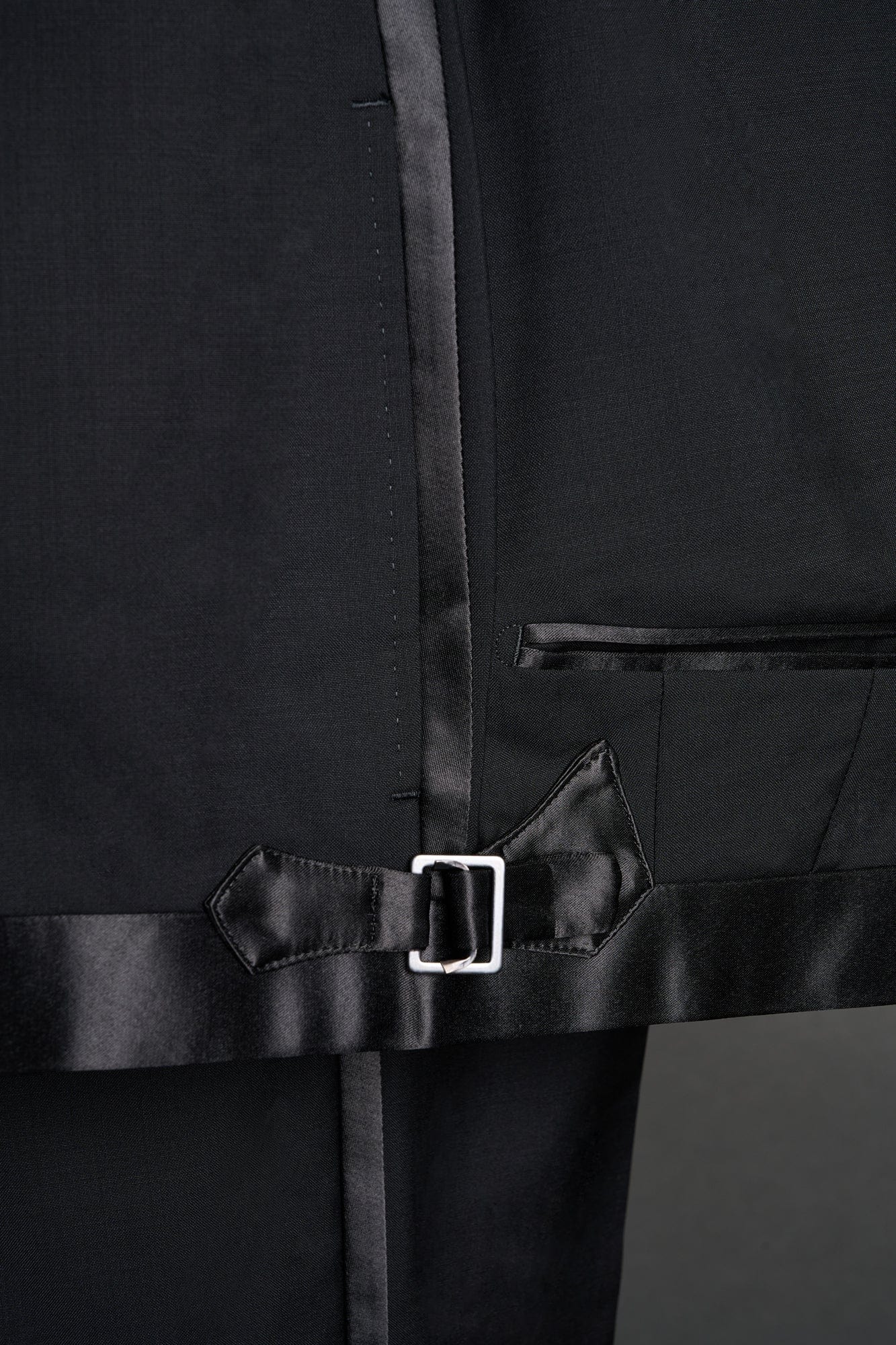 Wool & Mohair Tuxedo Trouser - Image 3