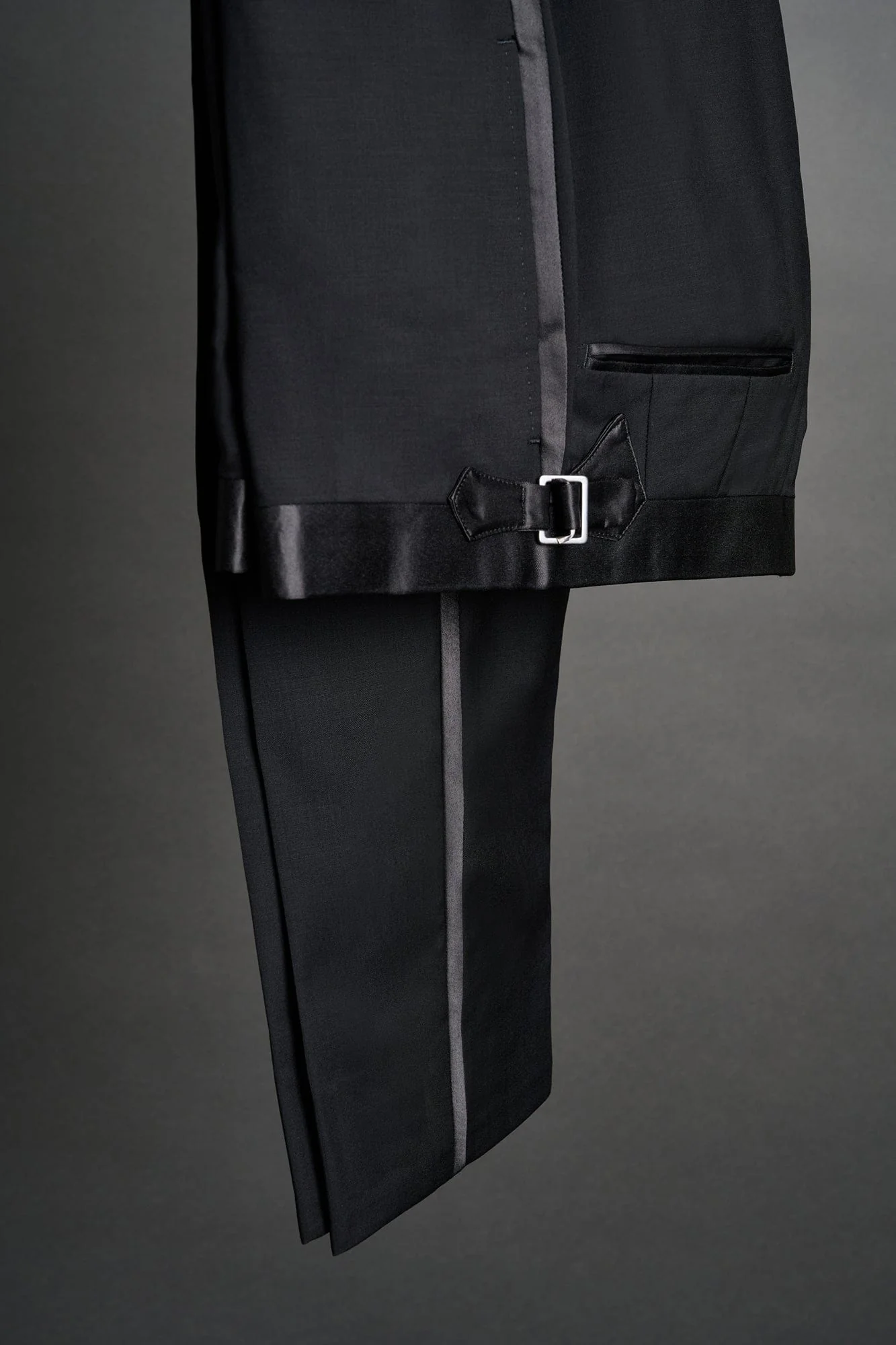 Wool & Mohair Tuxedo Trouser - Image 4