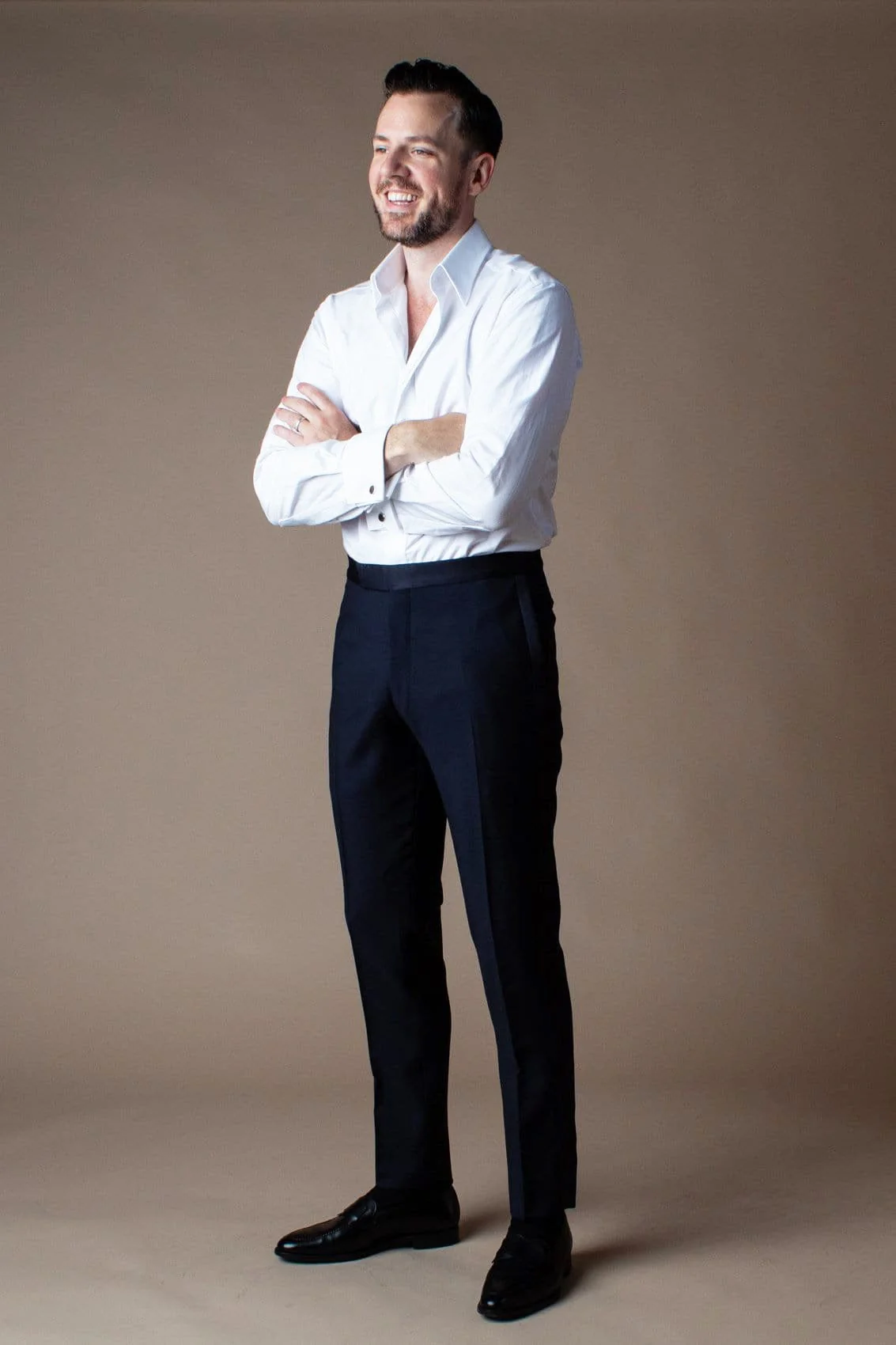 Wool & Mohair Tuxedo Trouser - Image 8