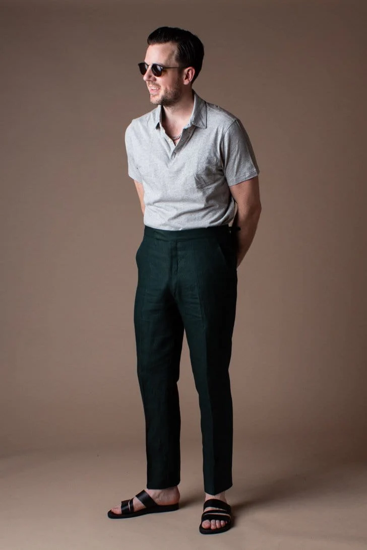 Linen Trouser - Image 9