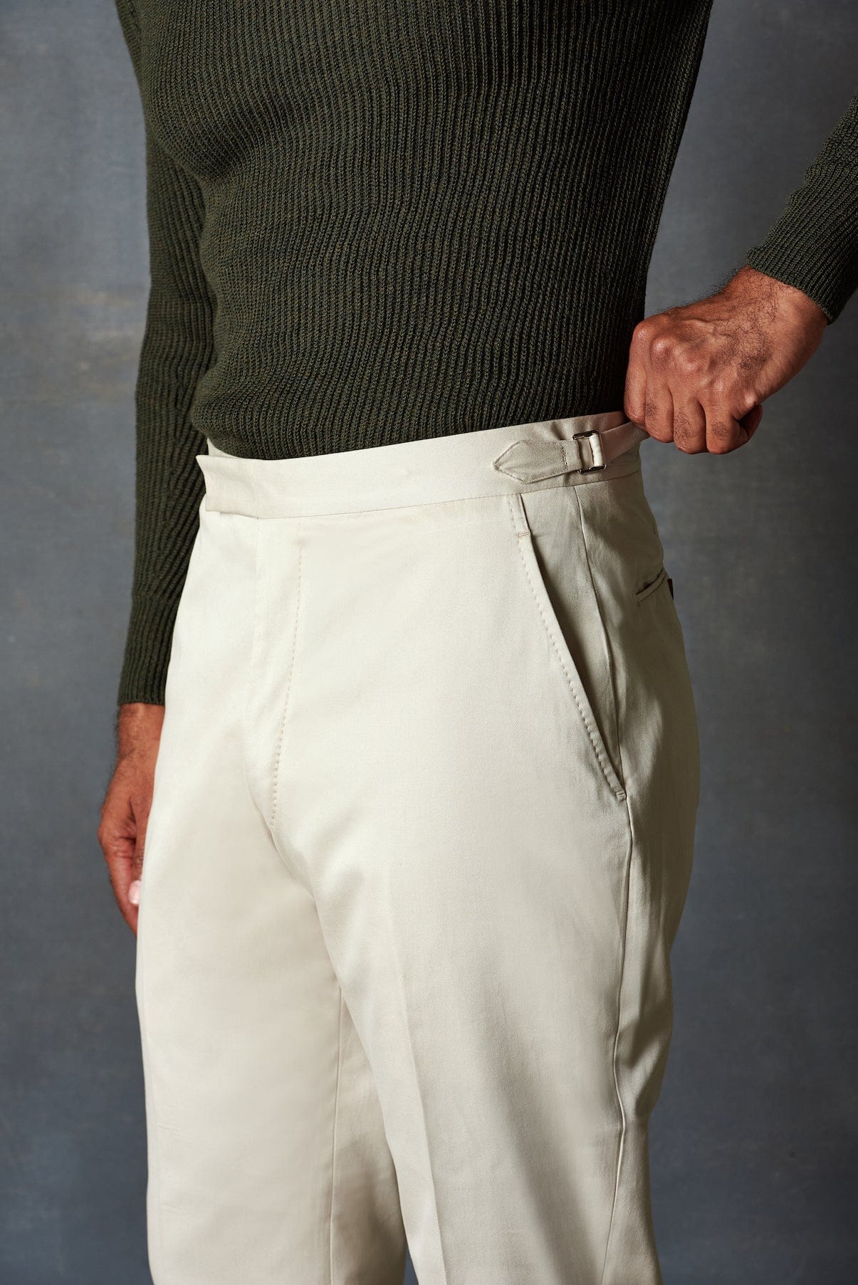 Stretch Cotton Trouser - Image 21
