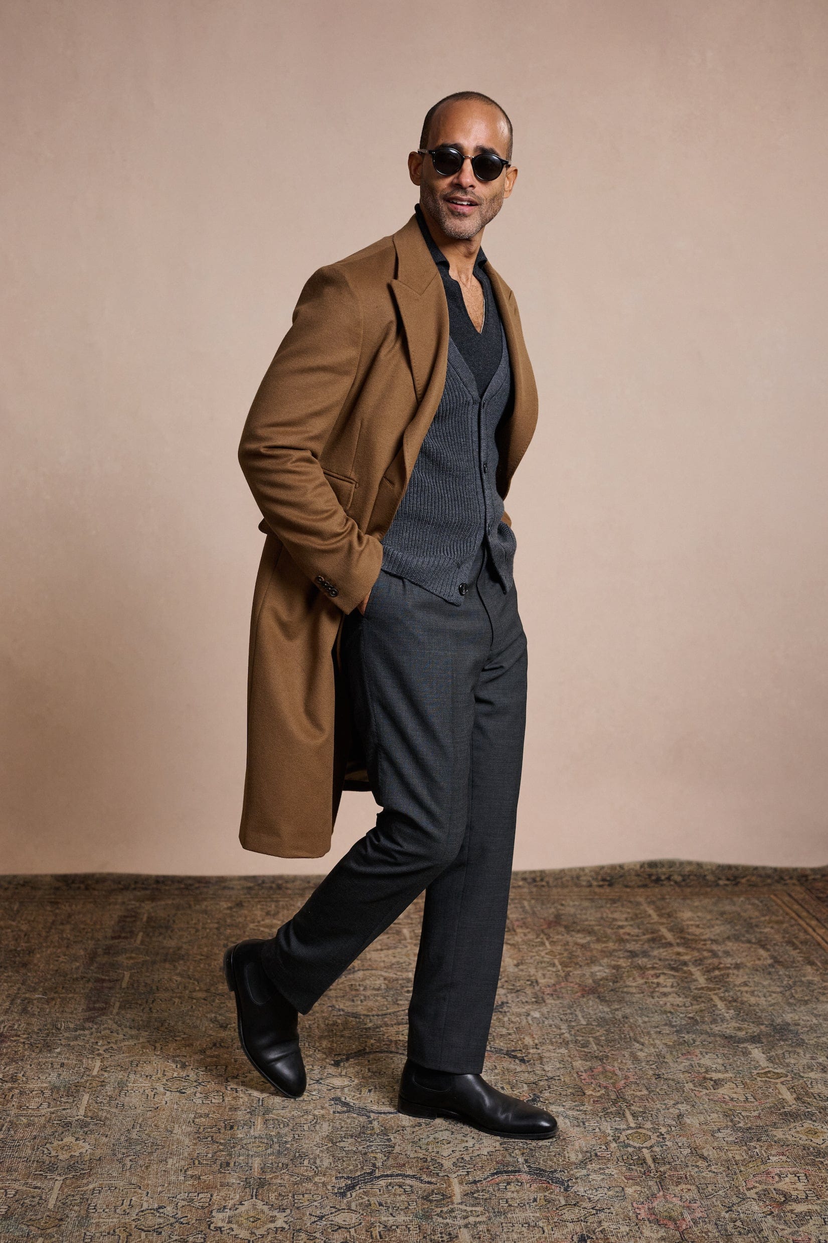 Crawford Ribbed Merino Cardigan - Image 13