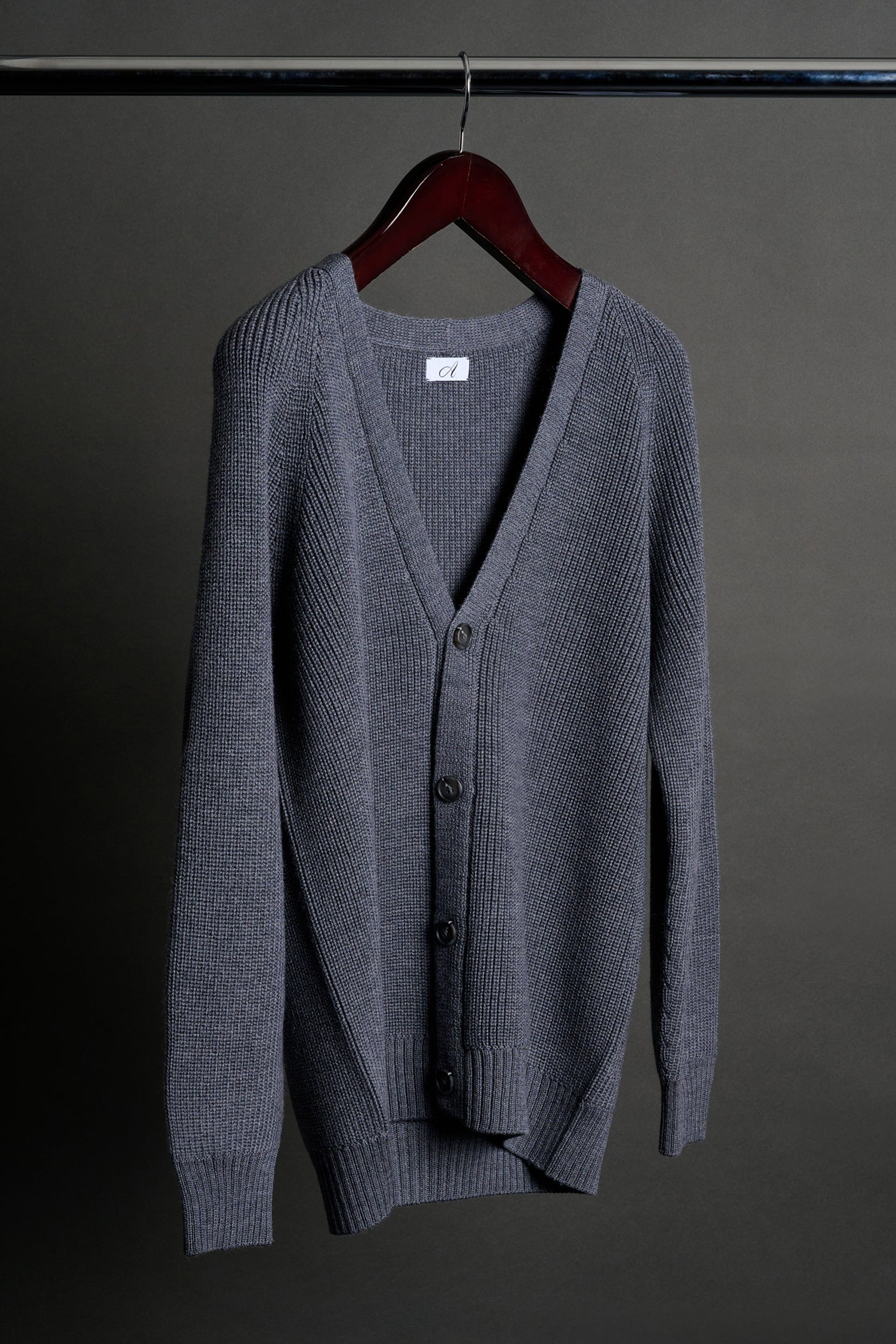 Crawford Ribbed Merino Cardigan - Image 27