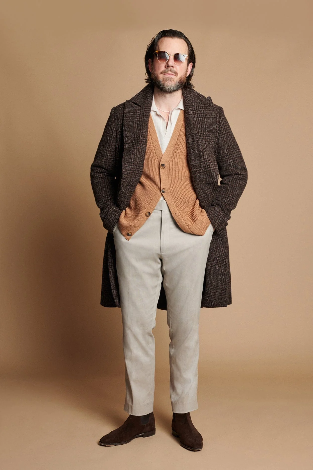 Crawford Ribbed Merino Cardigan - Image 38