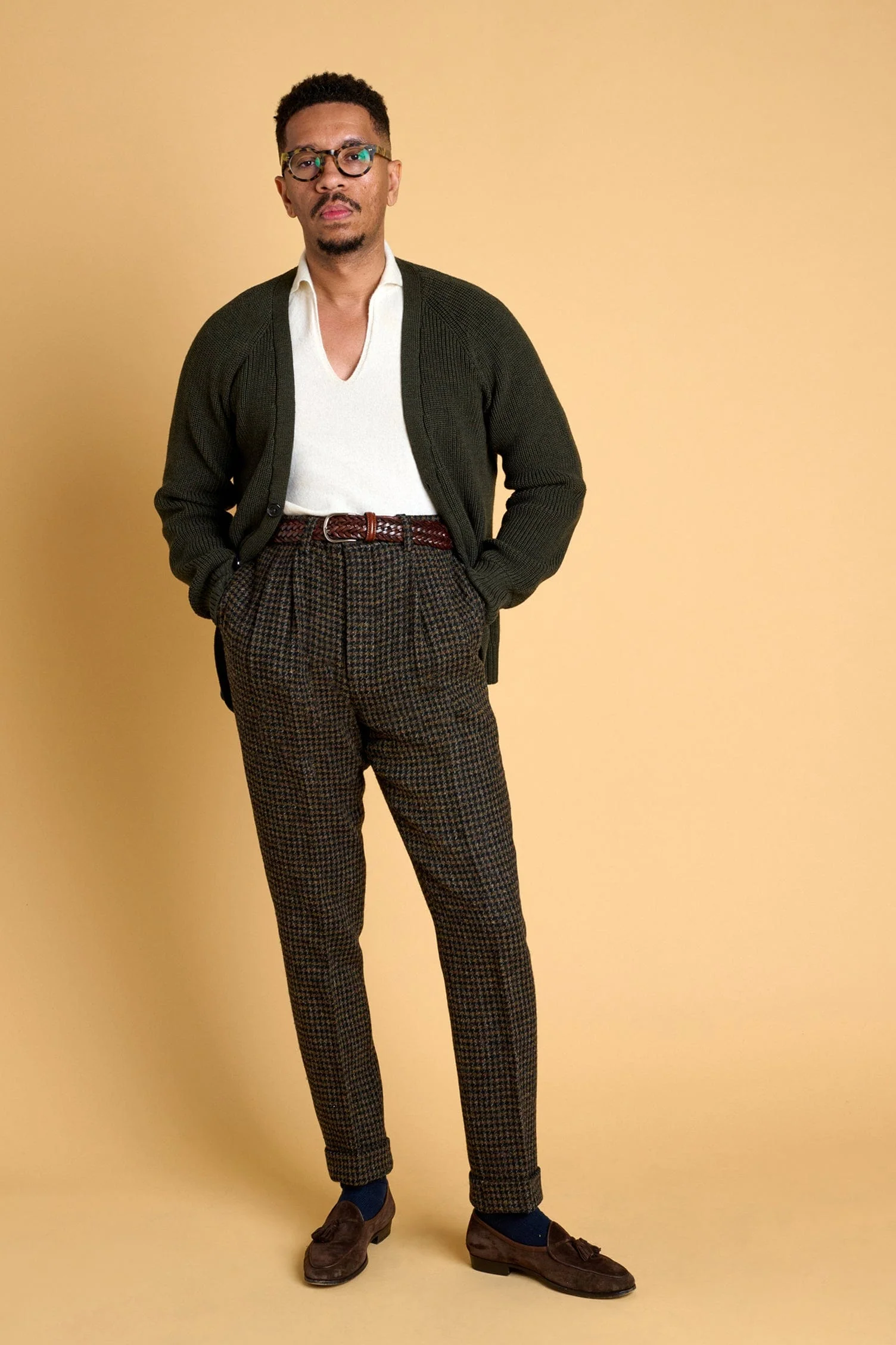 Crawford Ribbed Merino Cardigan - Image 43