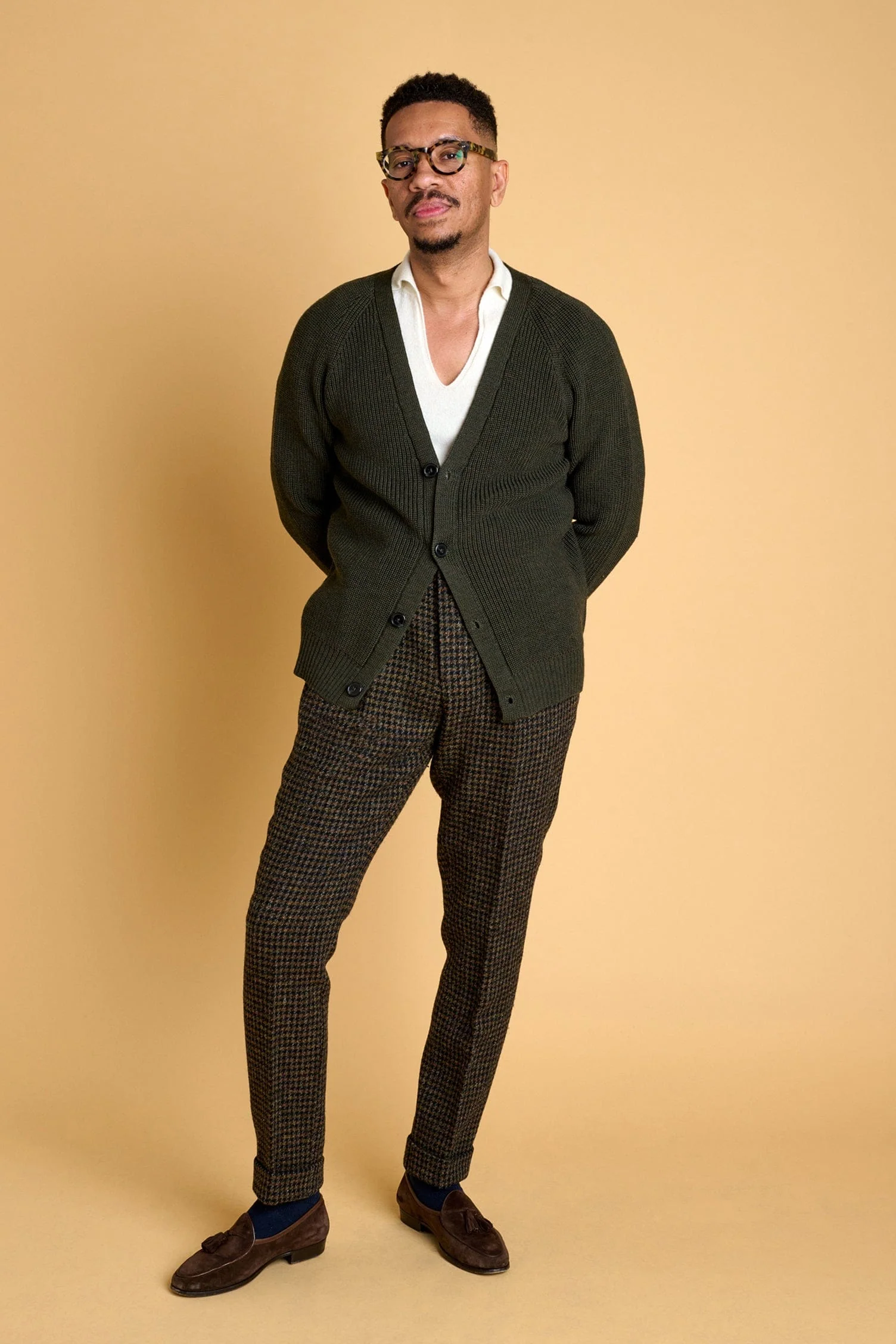 Crawford Ribbed Merino Cardigan - Image 44