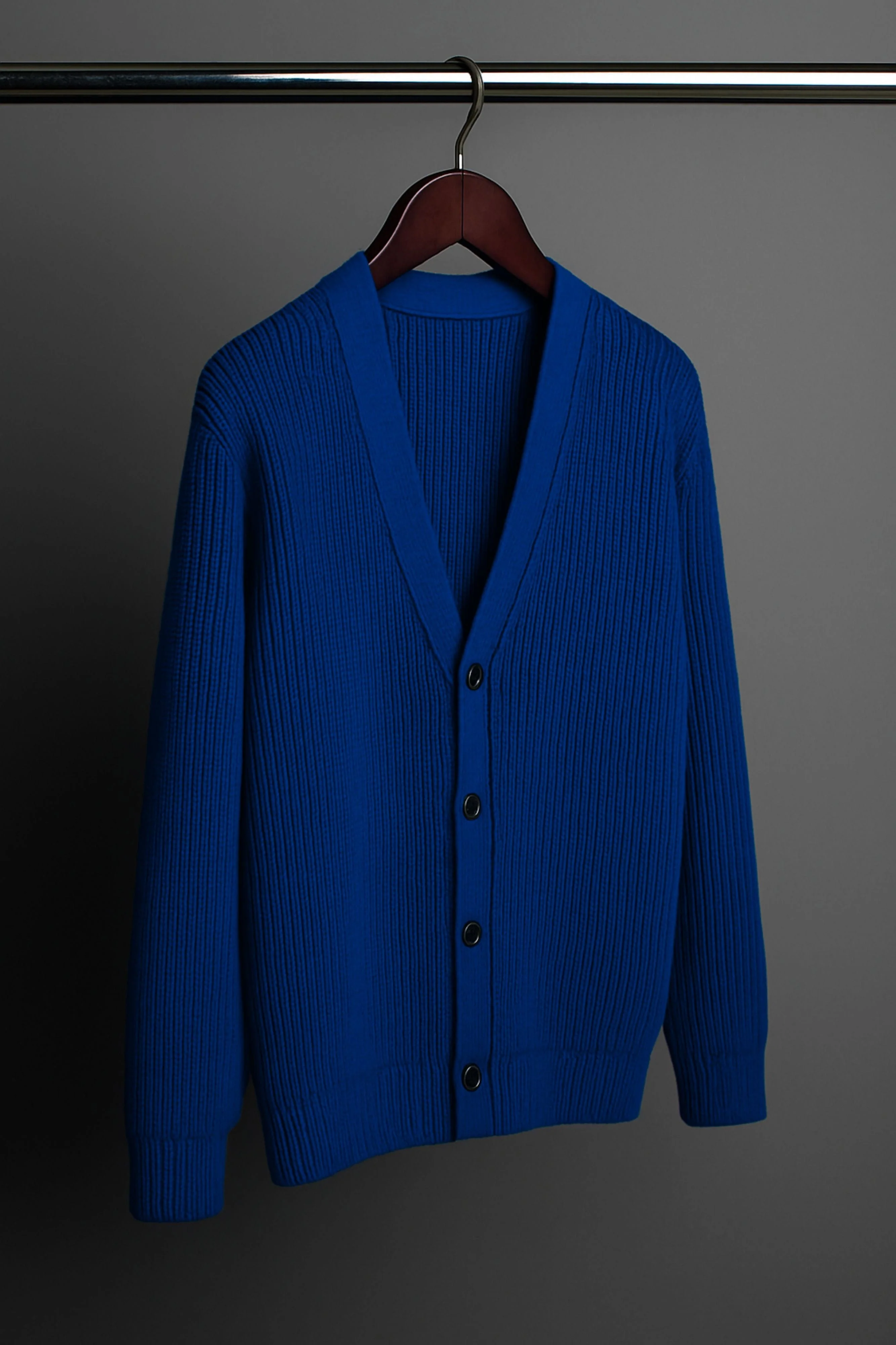 Crawford Ribbed Merino Cardigan - Image 45