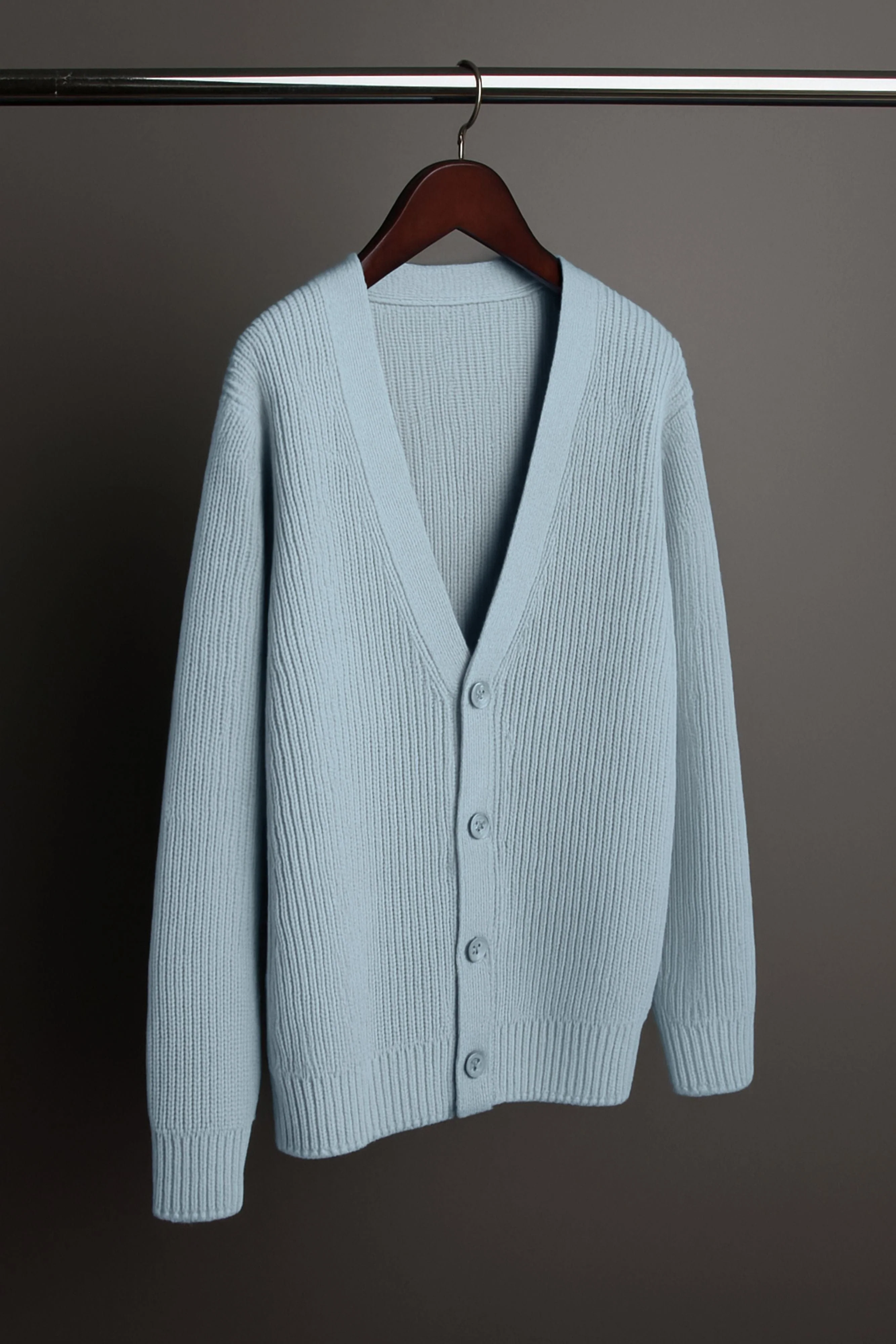 Crawford Ribbed Merino Cardigan - Image 50