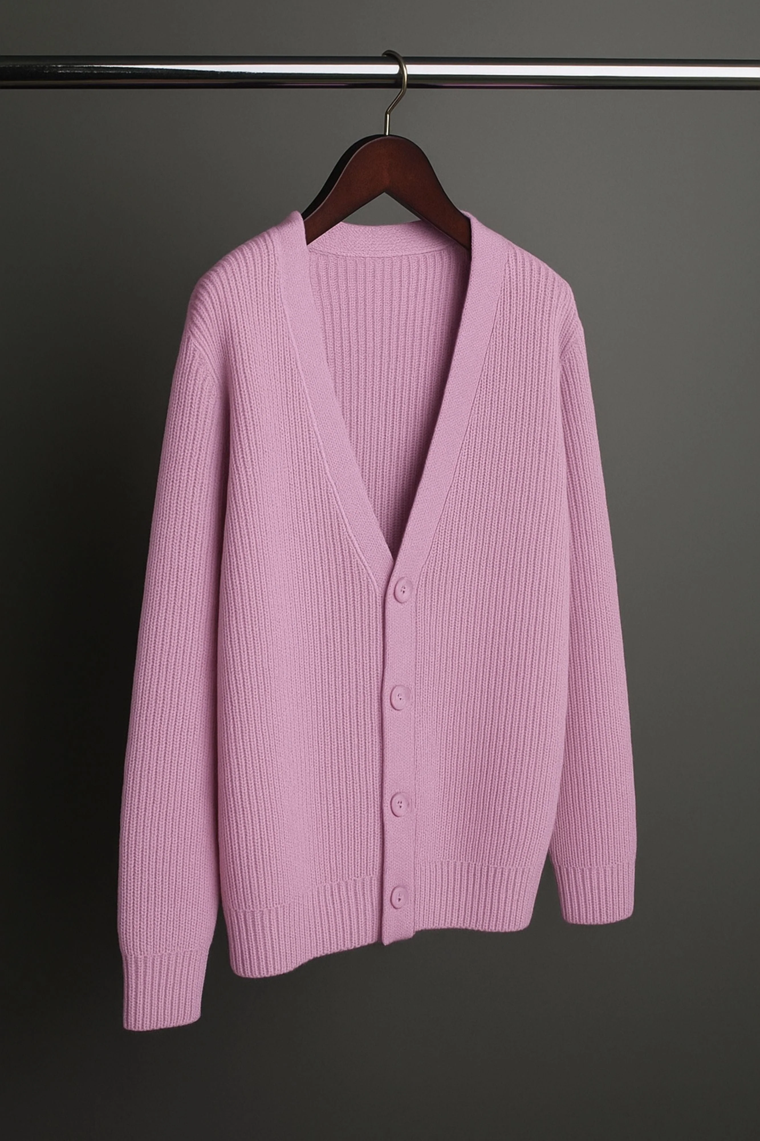 Crawford Ribbed Merino Cardigan - Image 51