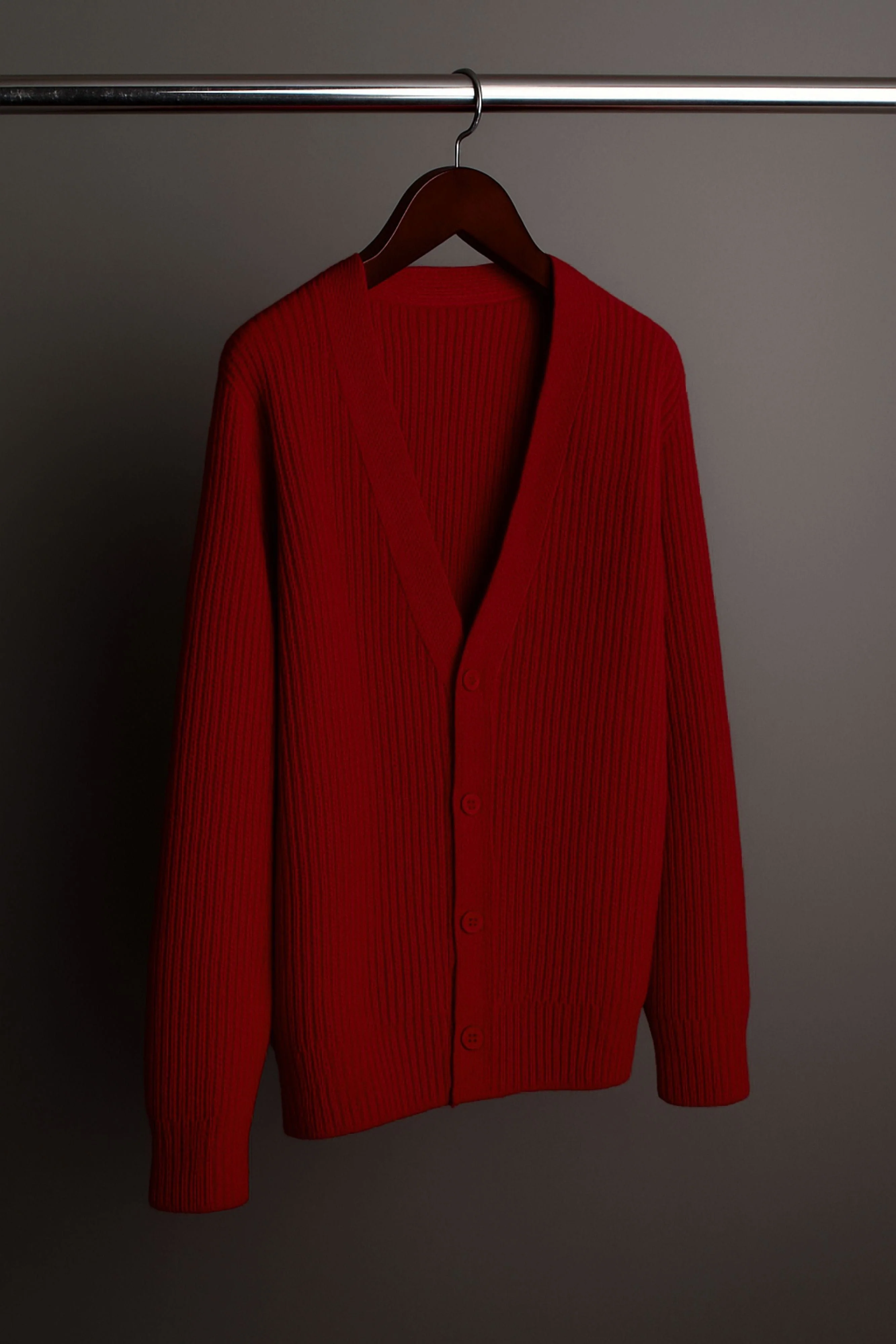 Crawford Ribbed Merino Cardigan - Image 52