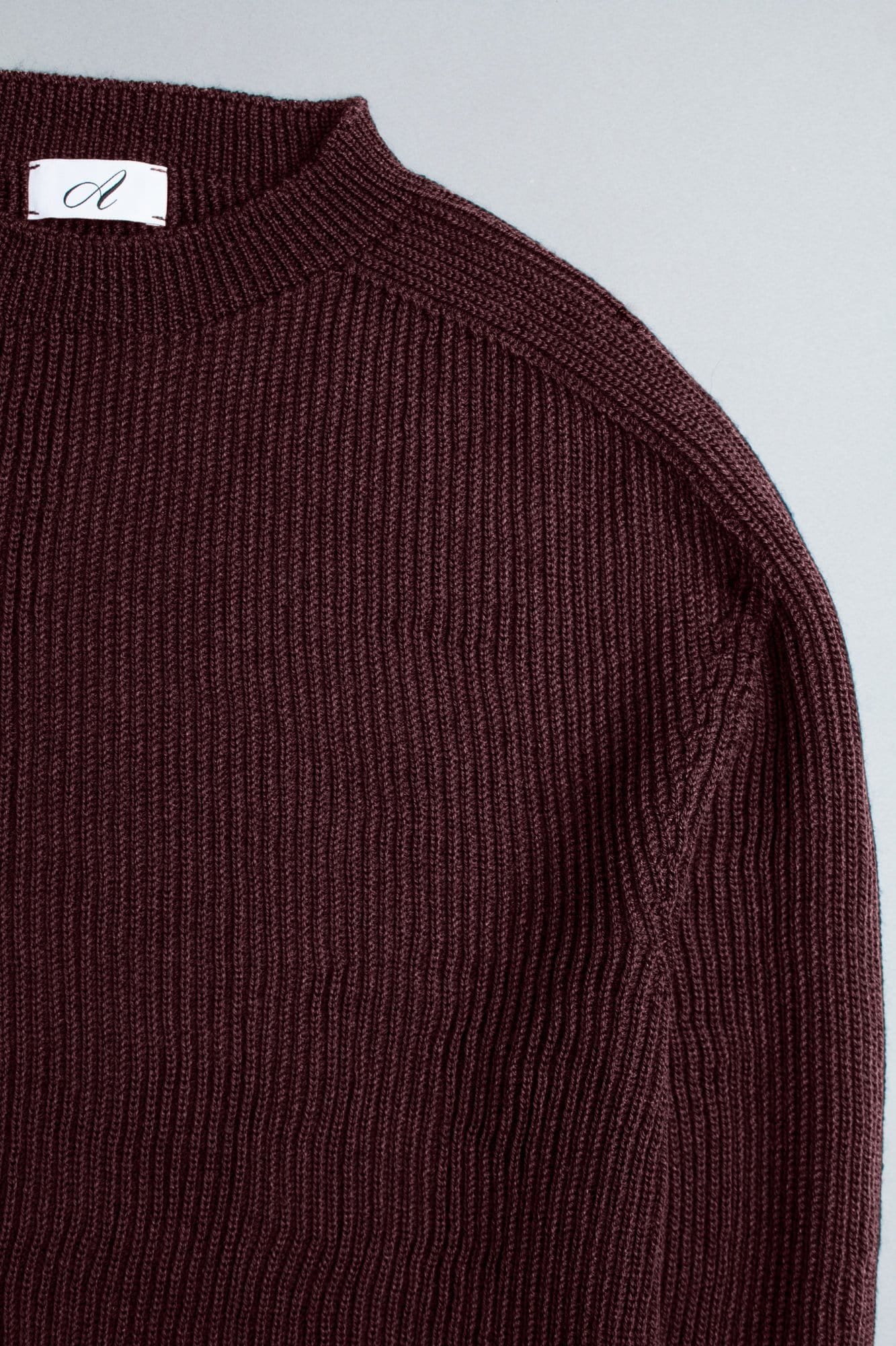 Logan Ribbed Merino Crewneck - Image 10