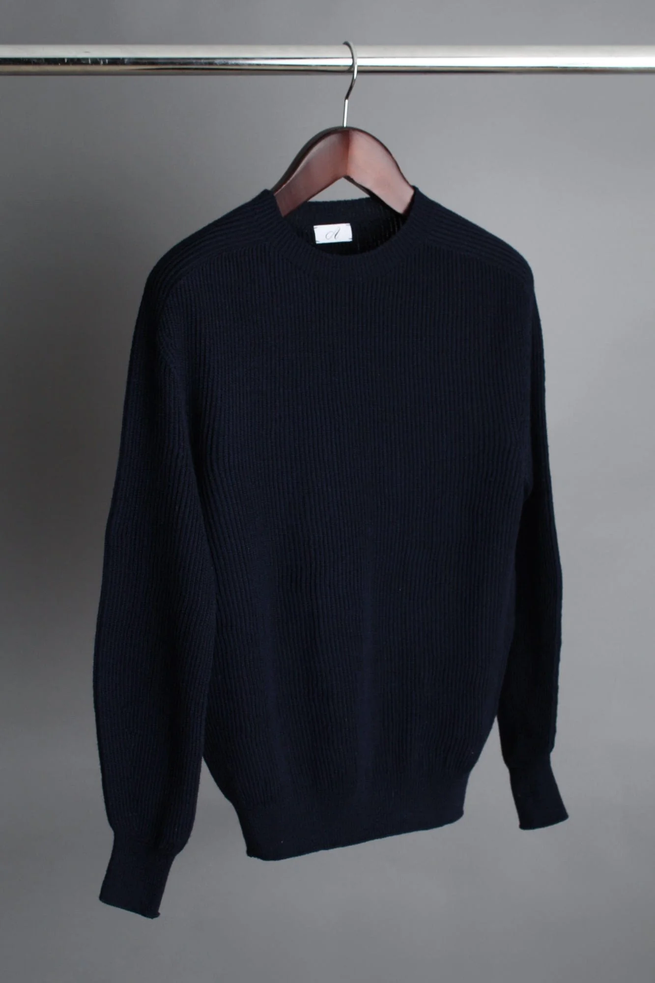 Logan Ribbed Merino Crewneck - Image 13