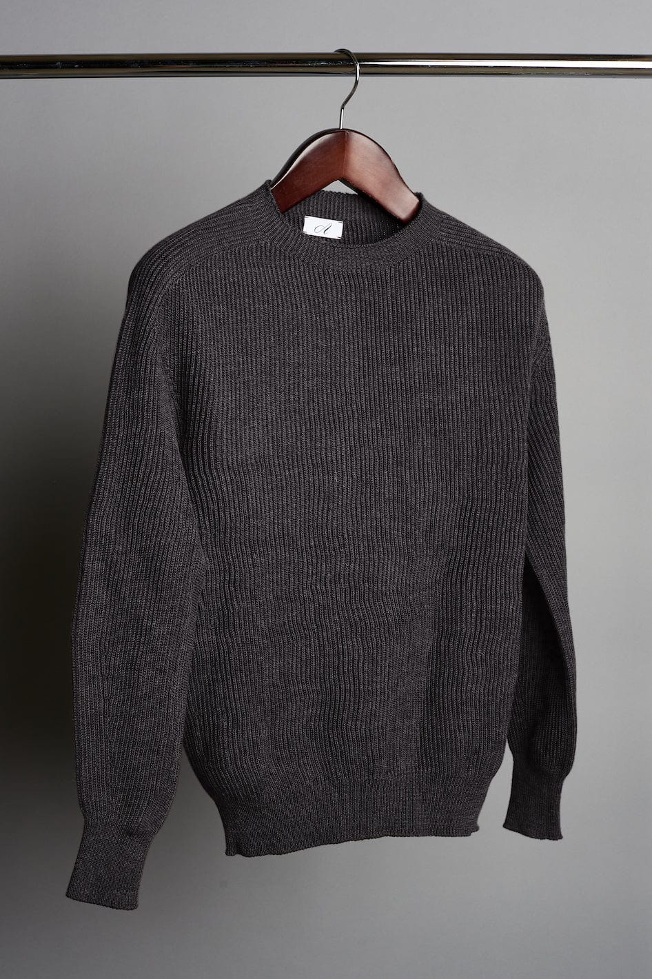 Logan Ribbed Merino Crewneck - Image 18