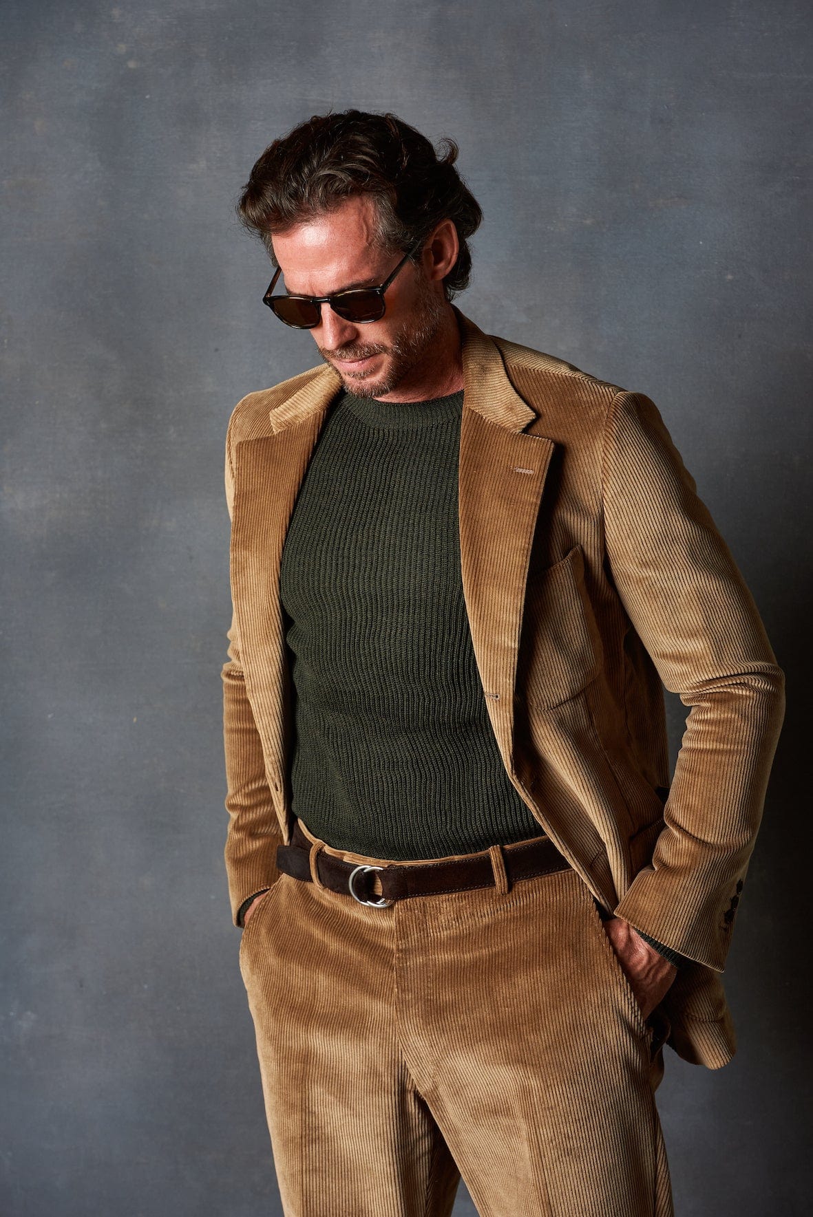 Logan Ribbed Merino Crewneck - Image 2