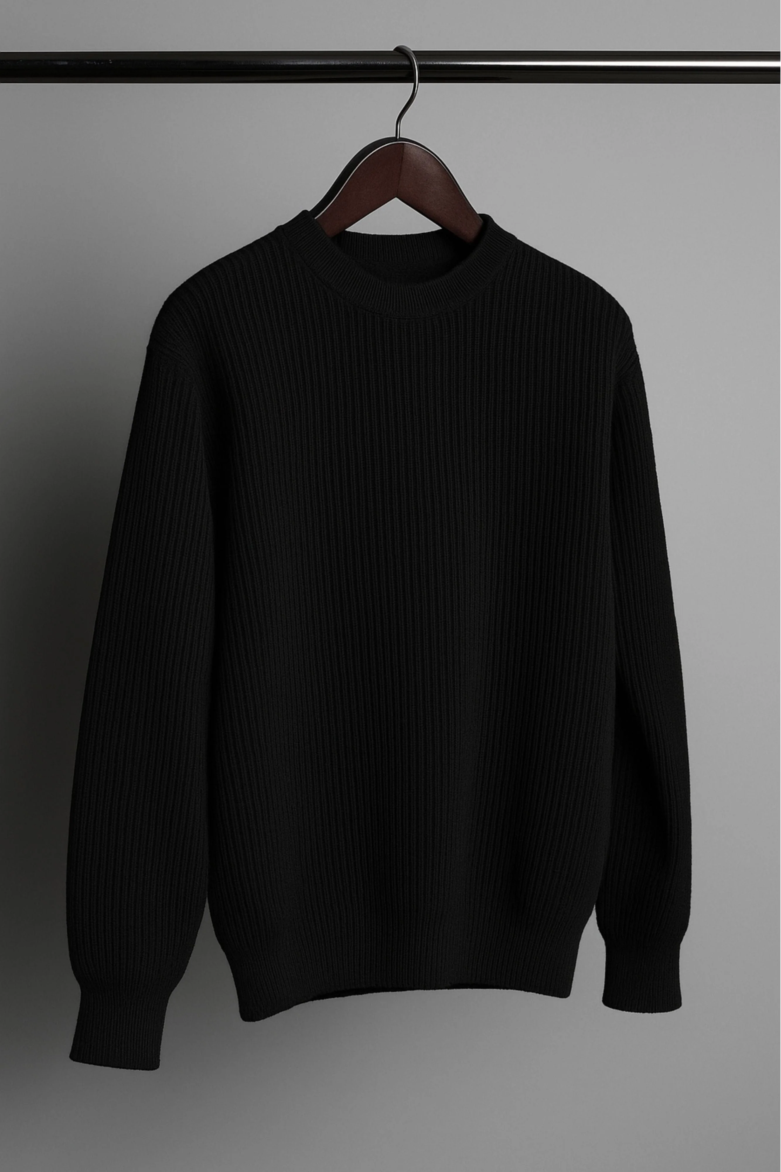 Logan Ribbed Merino Crewneck - Image 21
