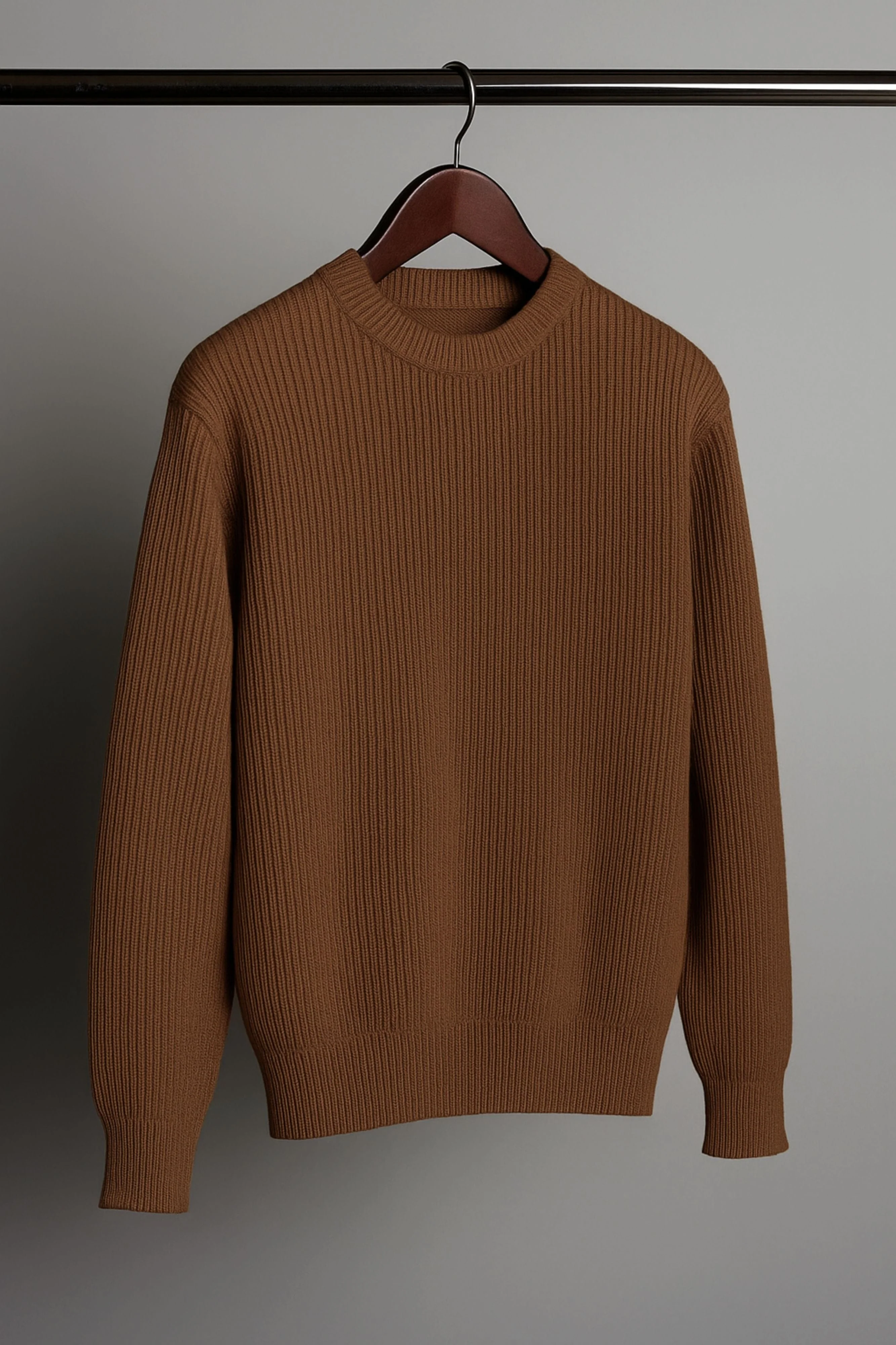 Logan Ribbed Merino Crewneck - Image 23