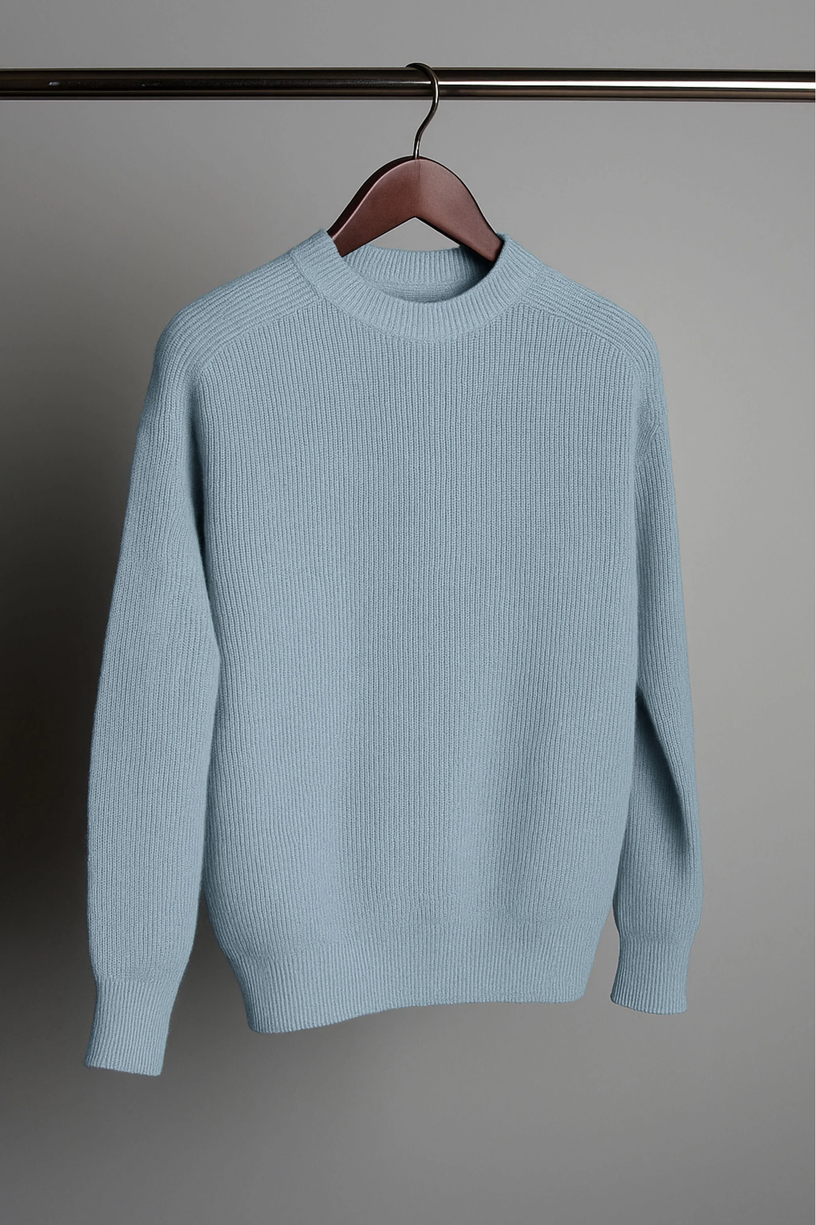 Logan Ribbed Merino Crewneck - Image 25