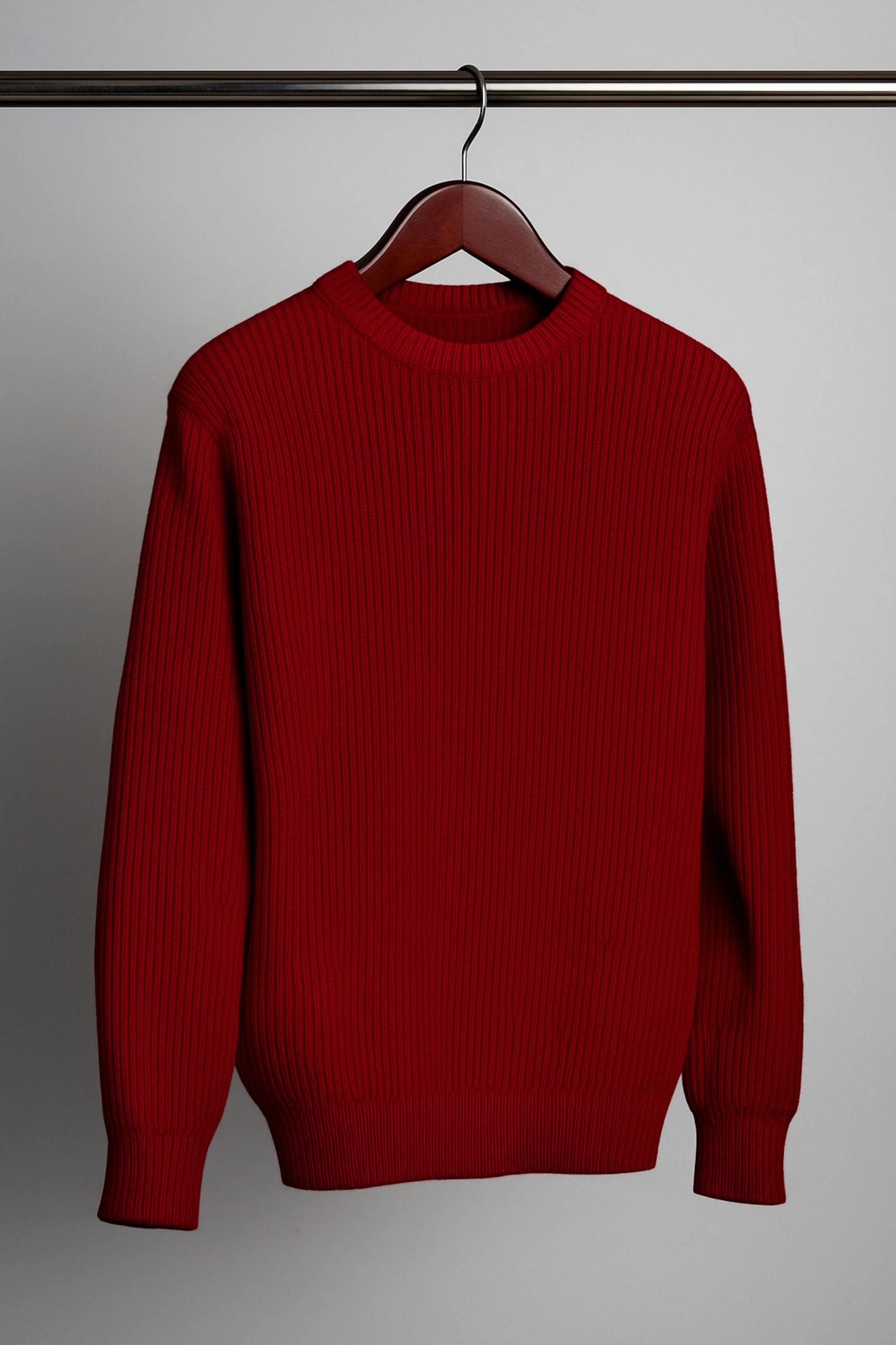 Logan Ribbed Merino Crewneck - Image 28