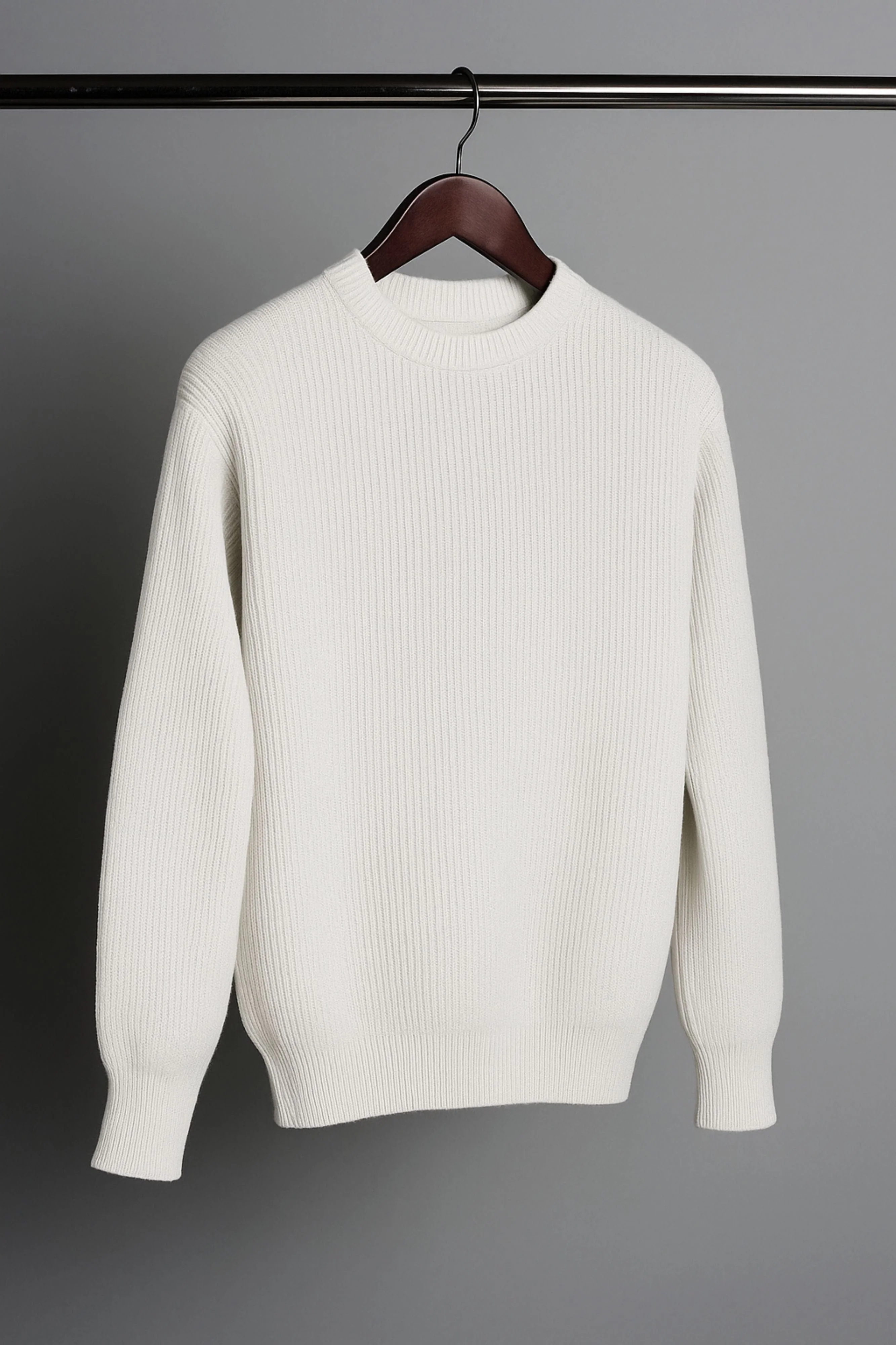 Logan Ribbed Merino Crewneck - Image 30