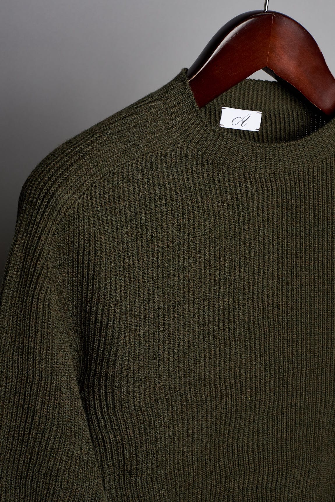 Logan Ribbed Merino Crewneck - Image 4