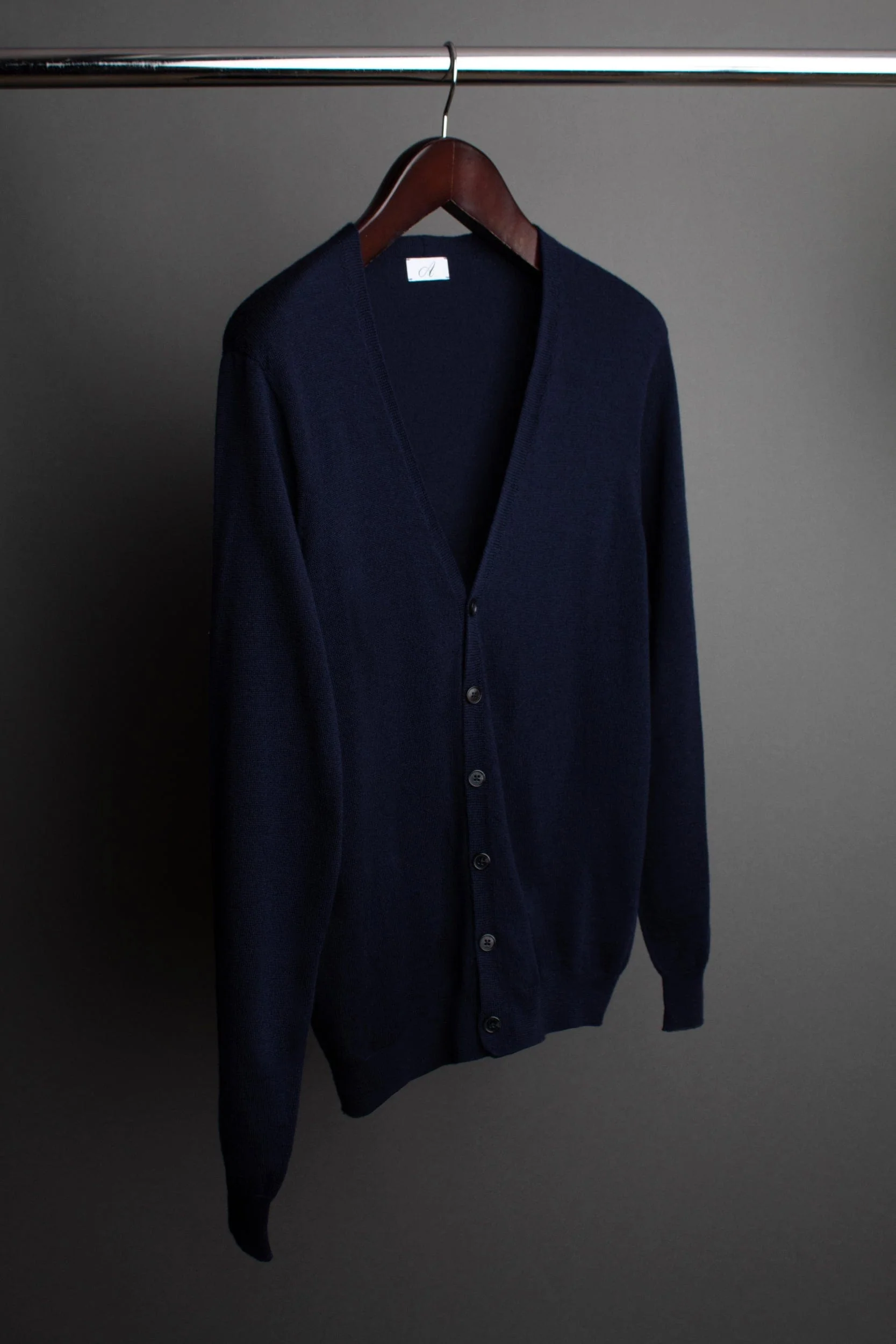Klay Fine Merino Cardigan - Image 7