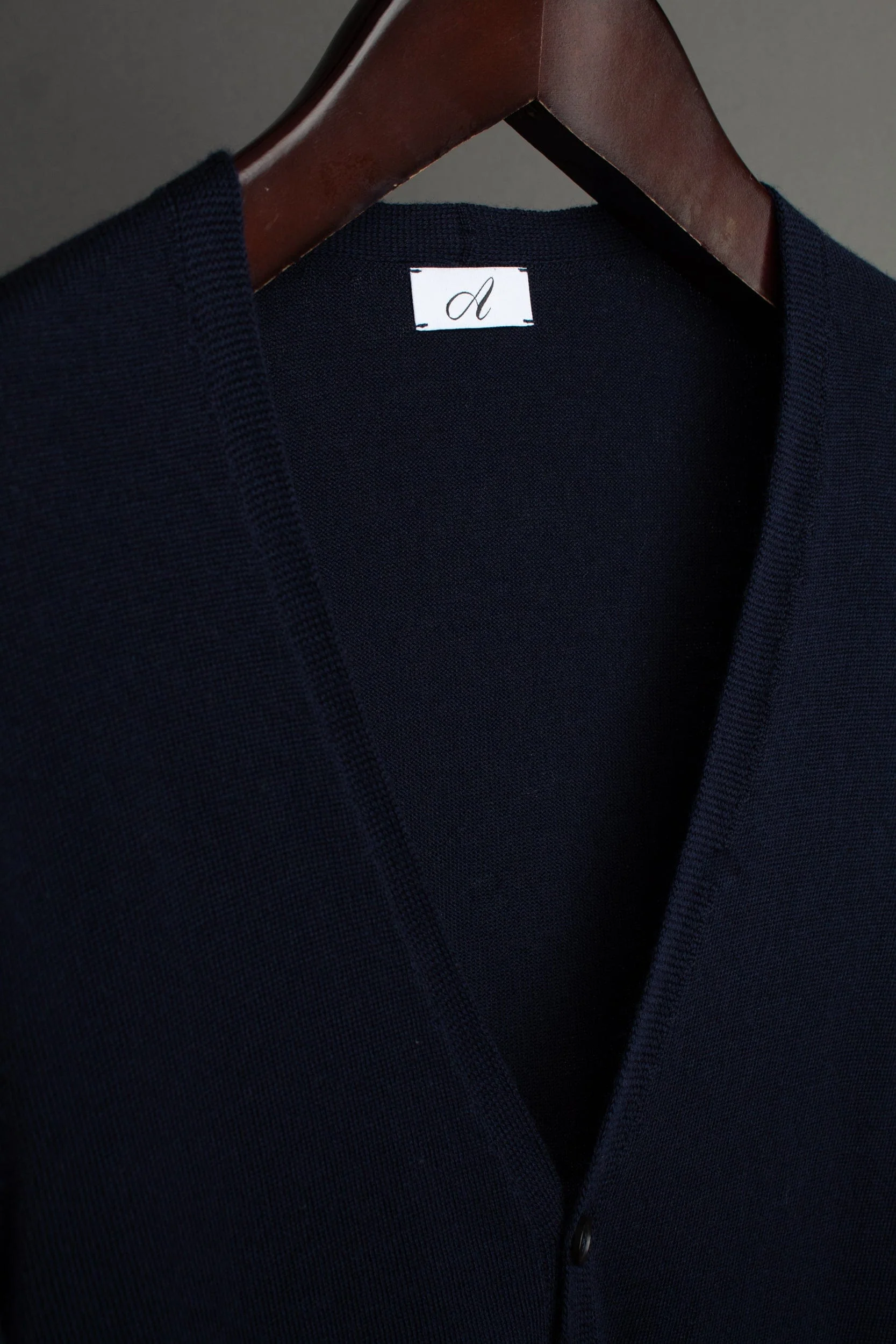 Klay Fine Merino Cardigan - Image 8