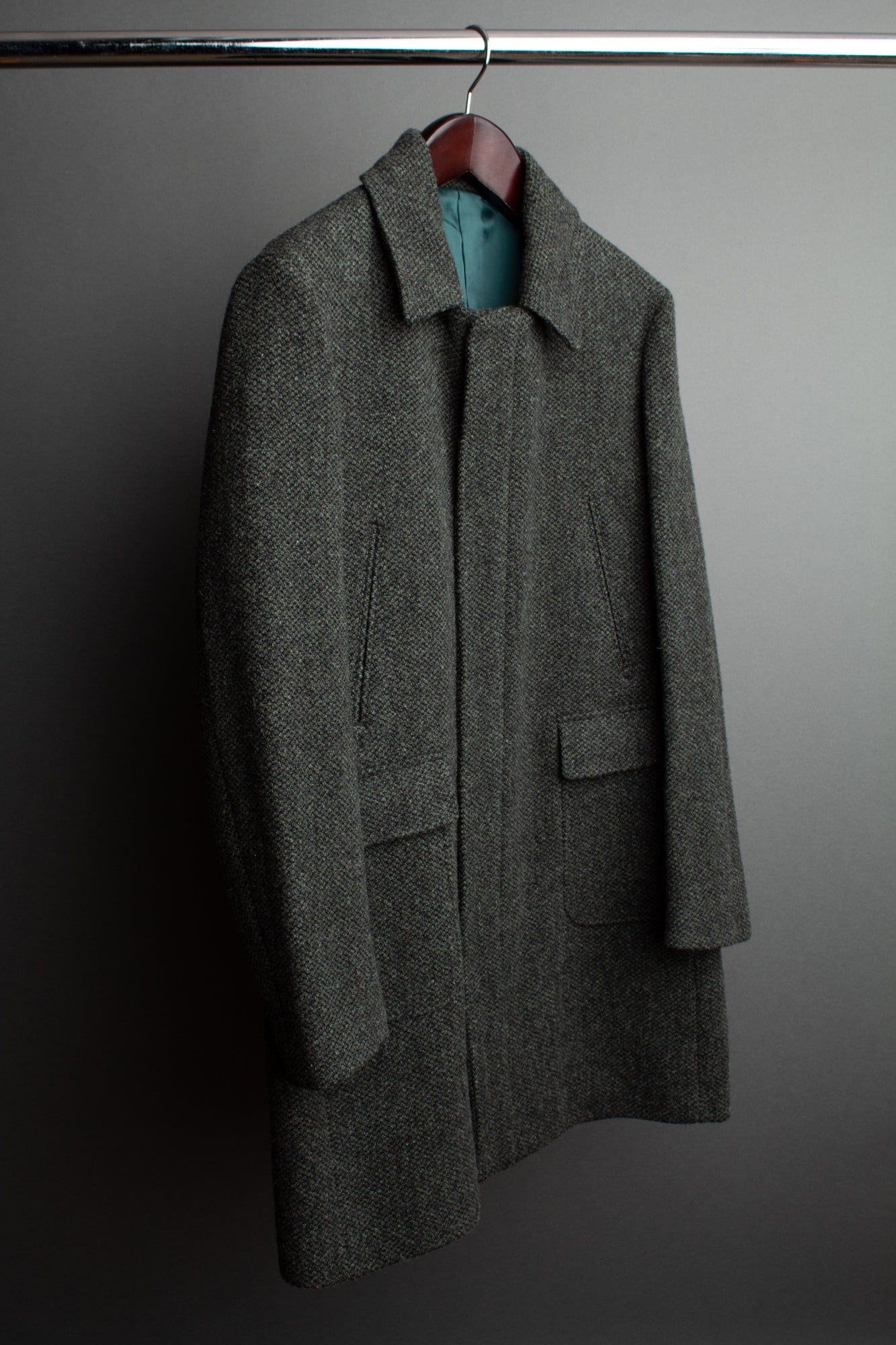 Barley Corn Soft Wool Coat - Image 5