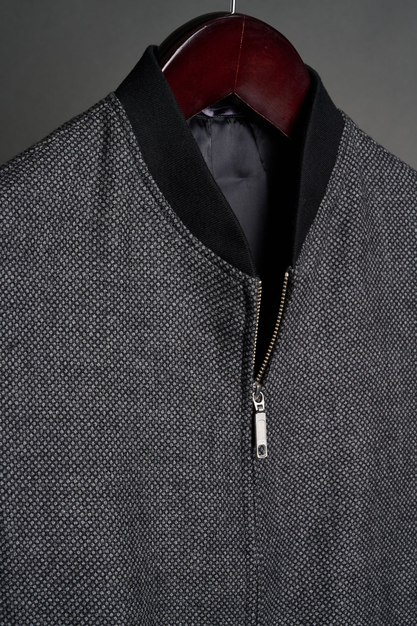 Birdseye Tweed Bomber - Image 10