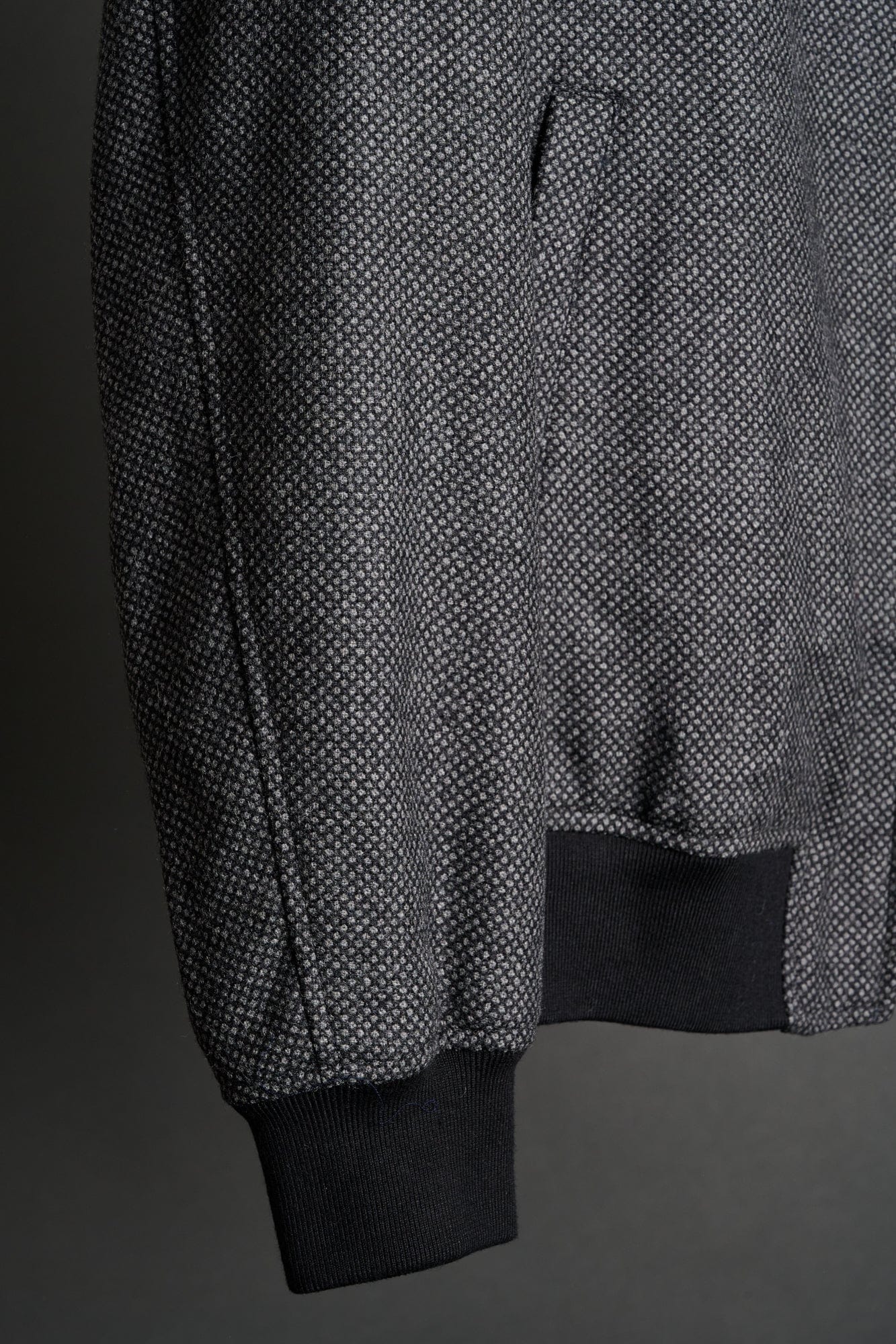 Birdseye Tweed Bomber - Image 5
