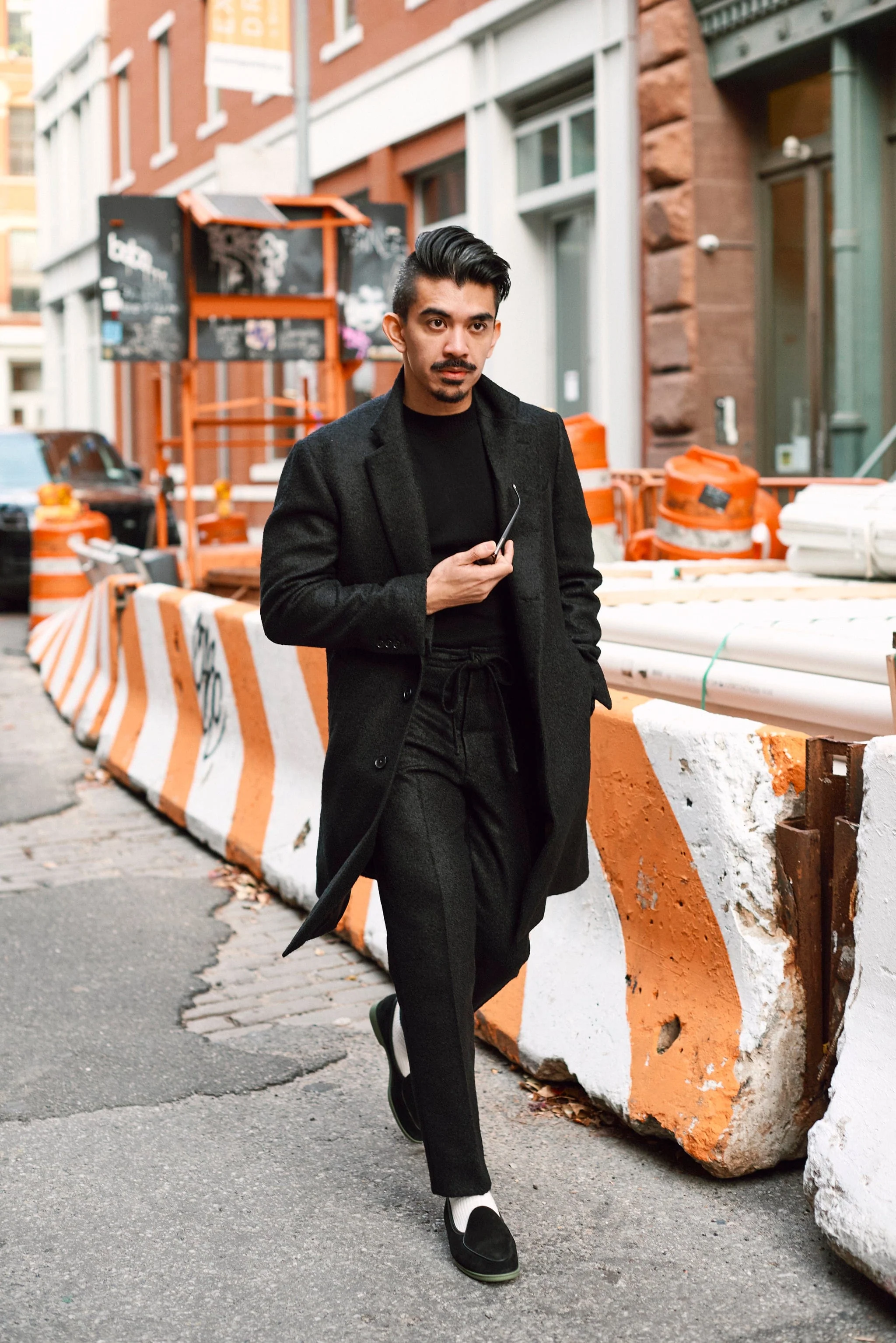 Boiled Wool Coat - Image 10