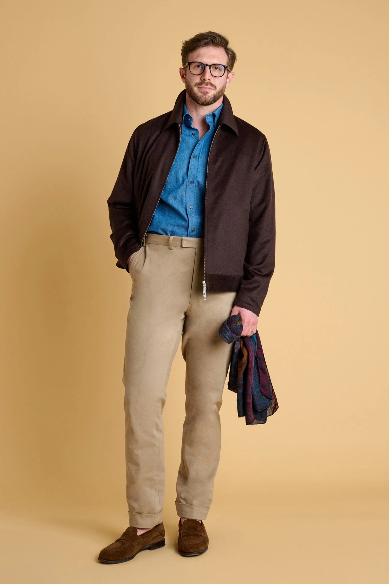 Cashmere & Silk Bomber - Image 5