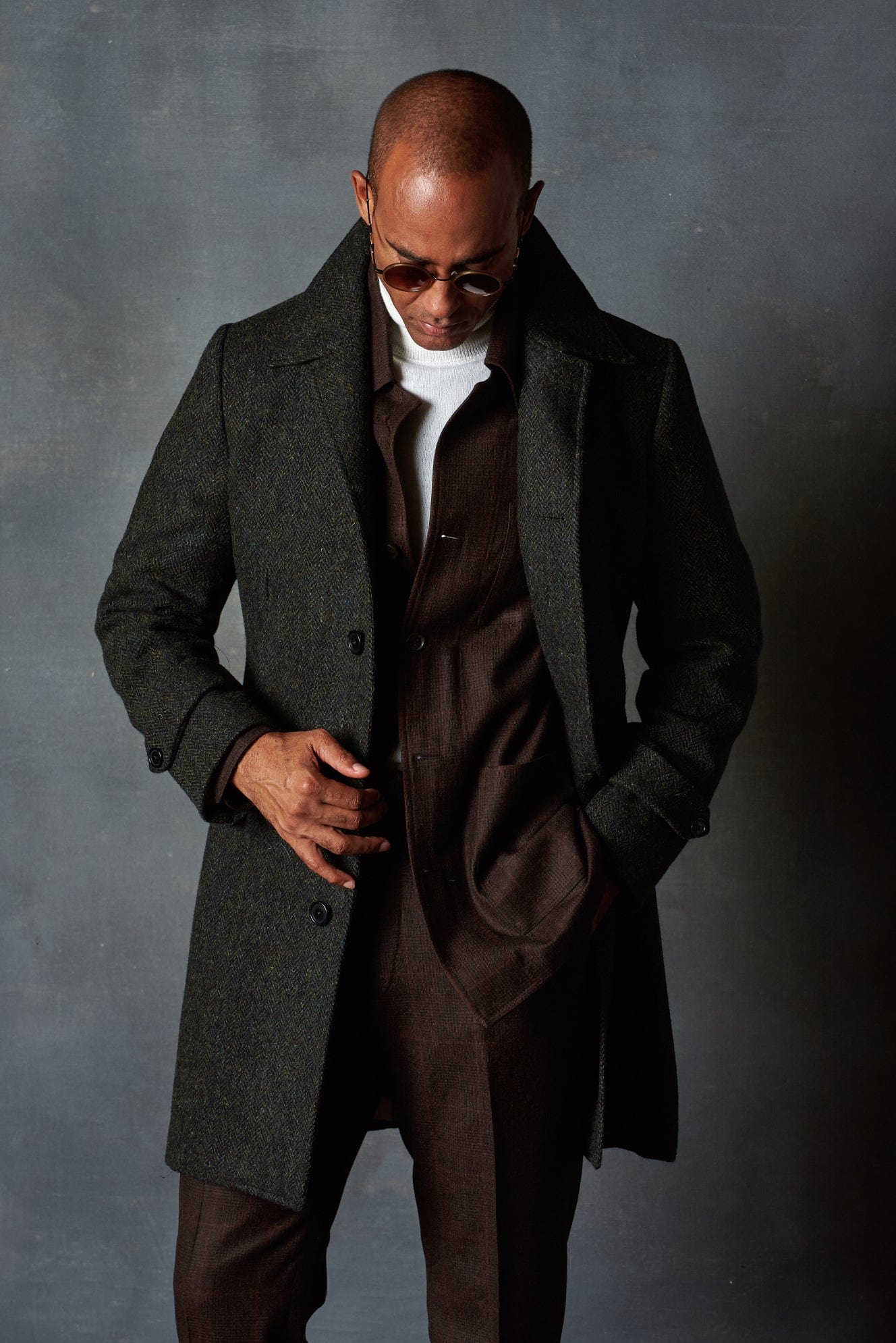 Harris Tweed Coat - Image 2