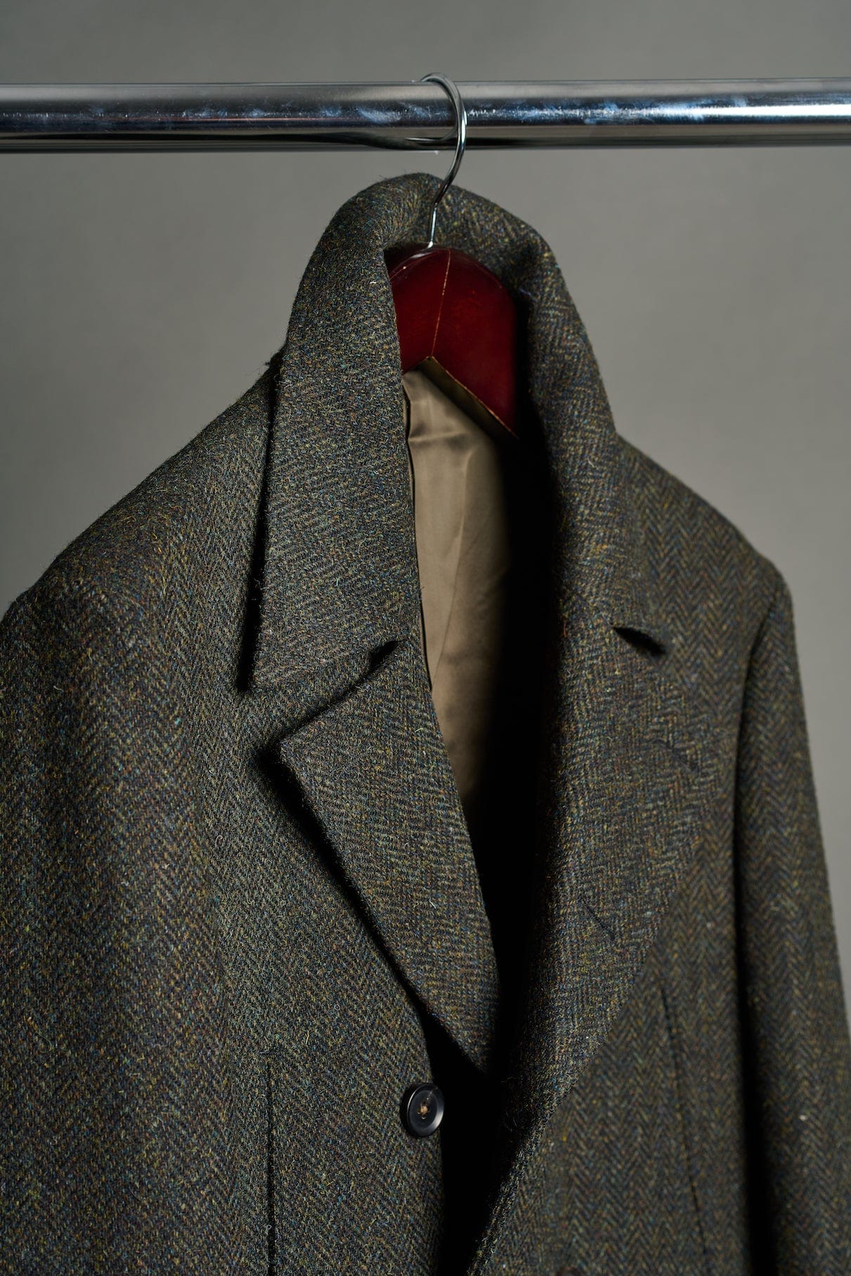 Houndstooth Tweed Coat - Image 31