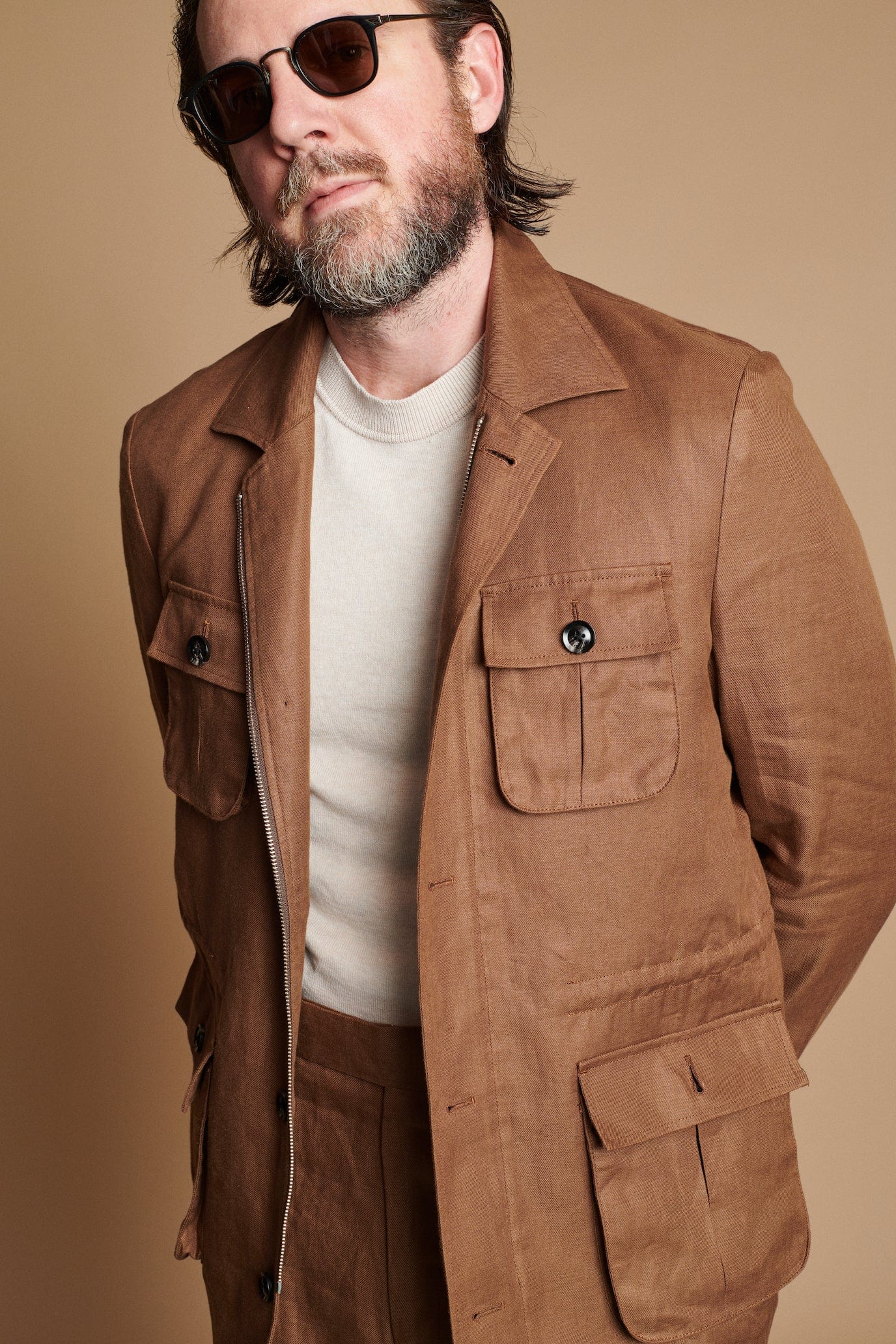 Irish Linen Coat - Image 3