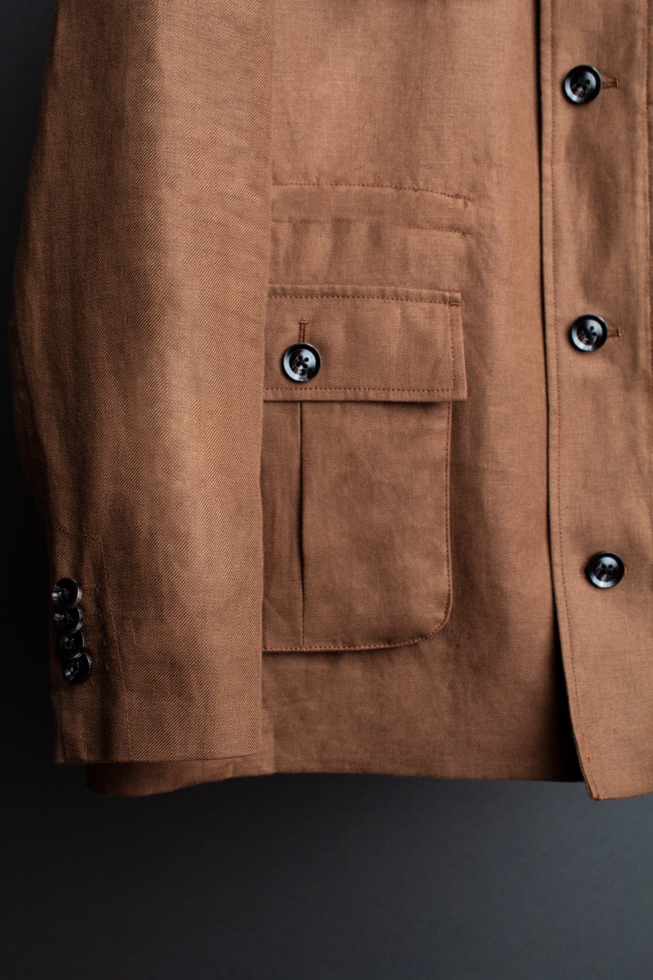 Irish Linen Coat - Image 5