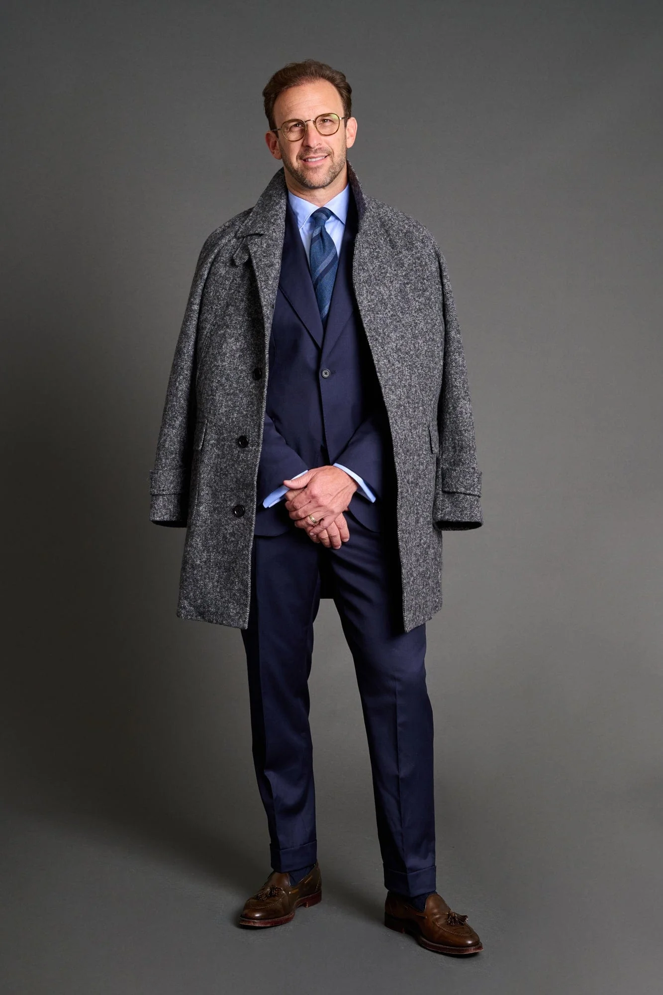 Wool, Mohair, Silk & Cashmere Coat - Image 3