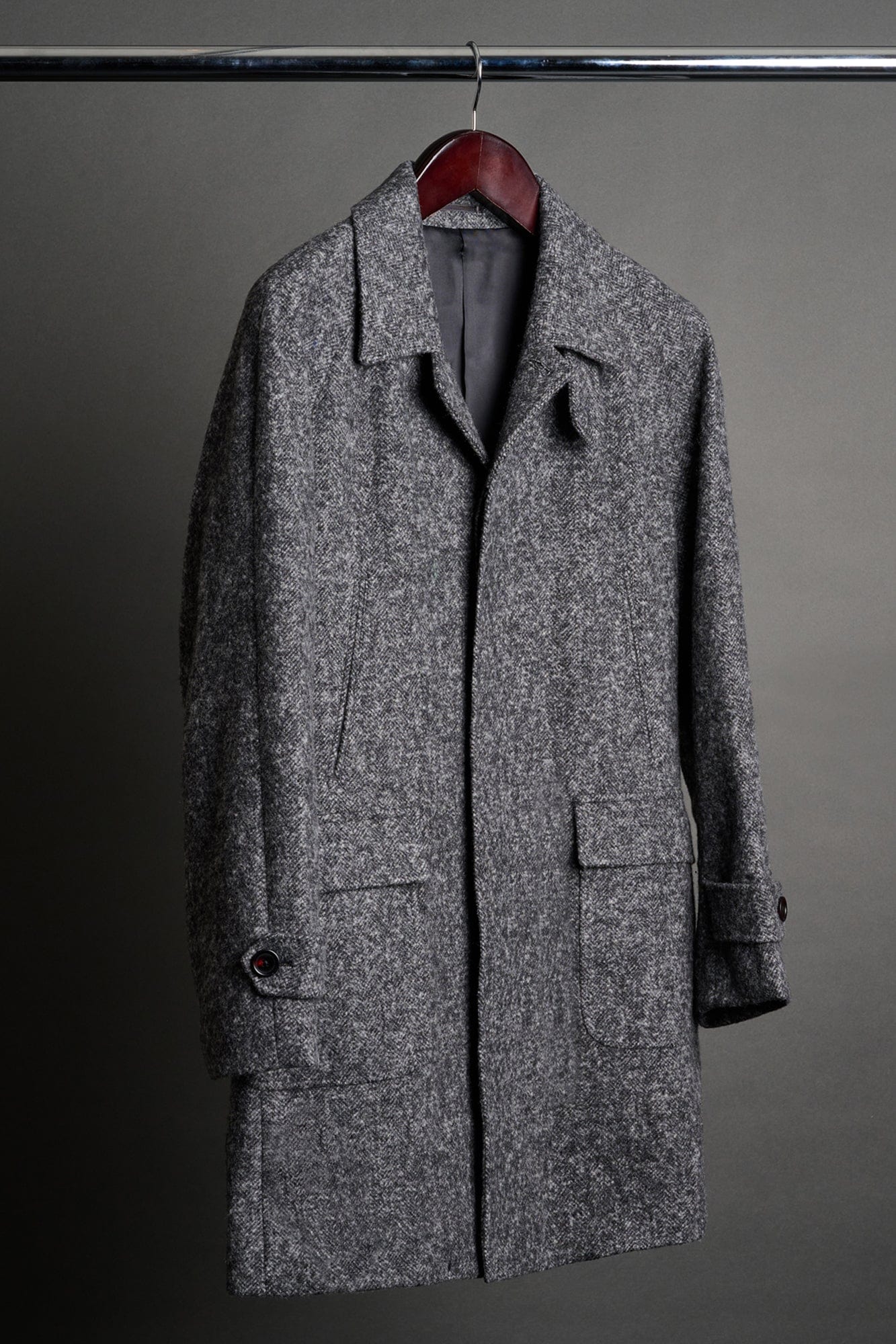 Wool, Mohair, Silk & Cashmere Coat - Image 8