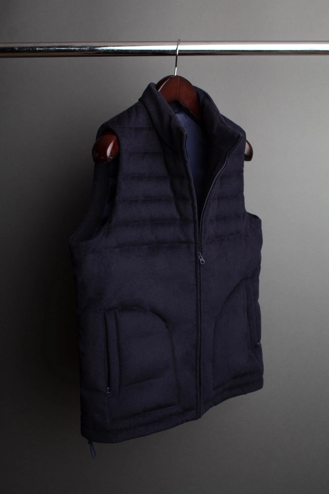 Wool Puffer Vest - Image 2
