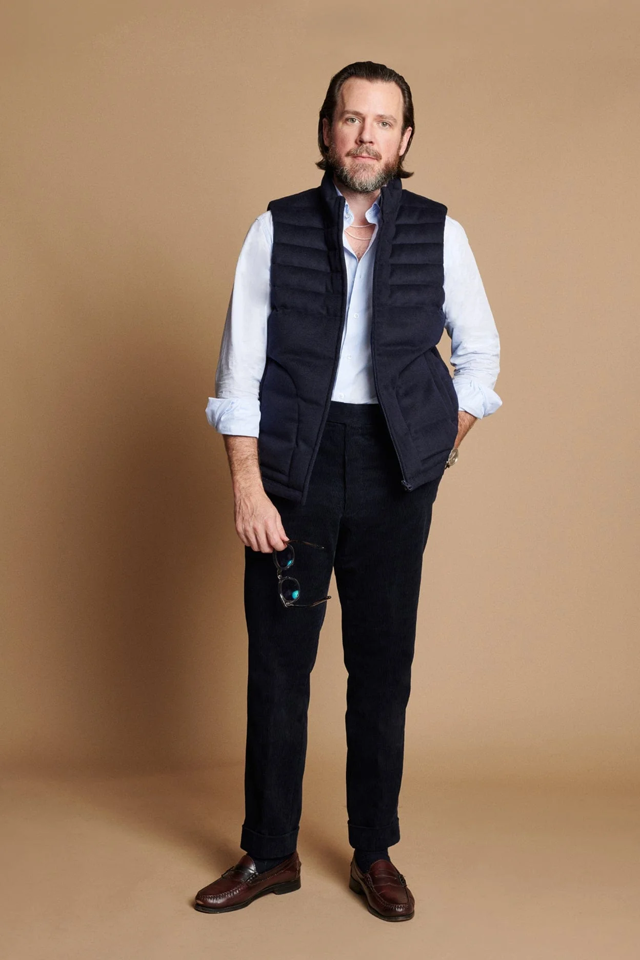 Wool Puffer Vest - Image 9