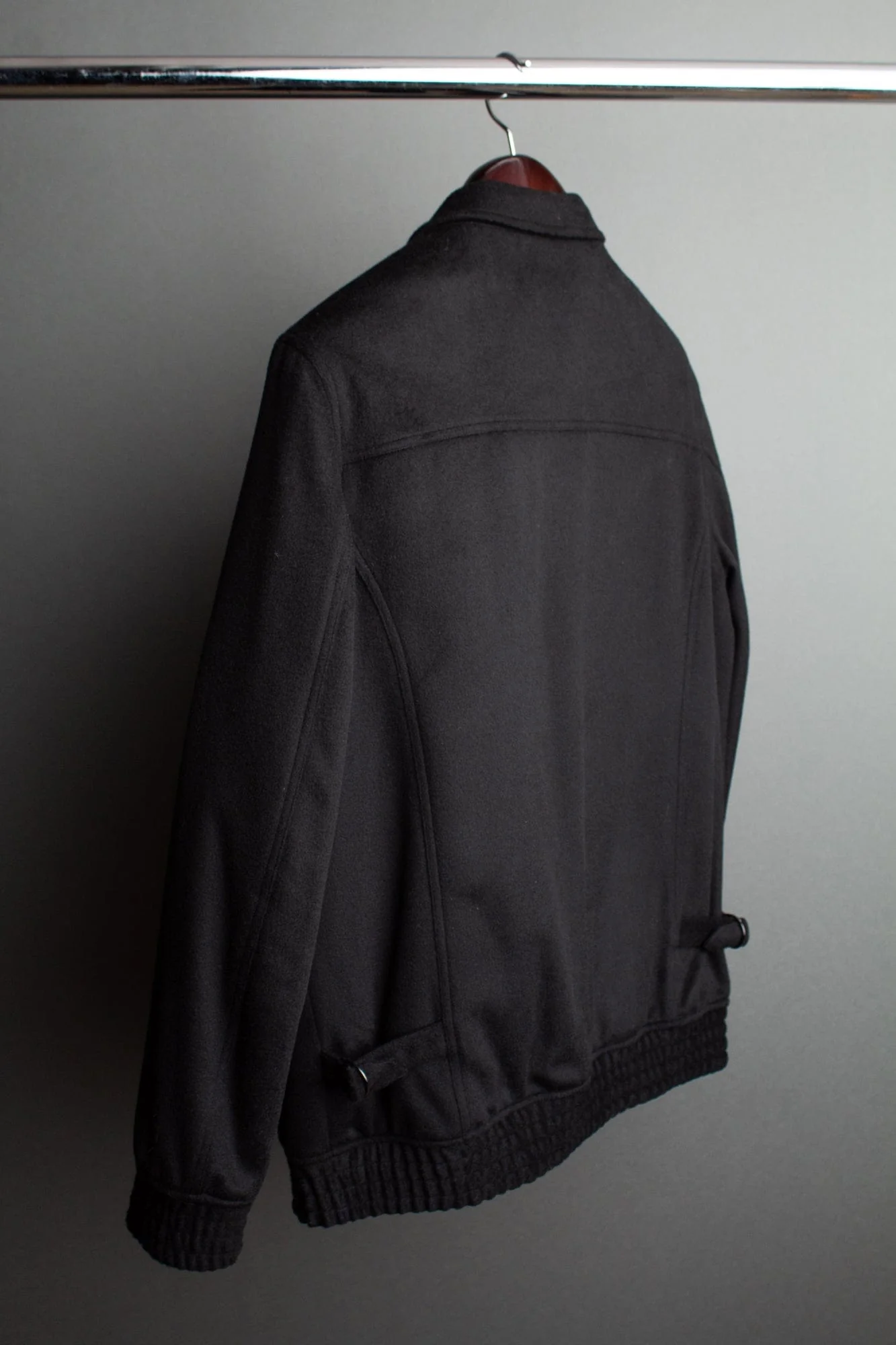 Wool Quilted Bomber - Image 7