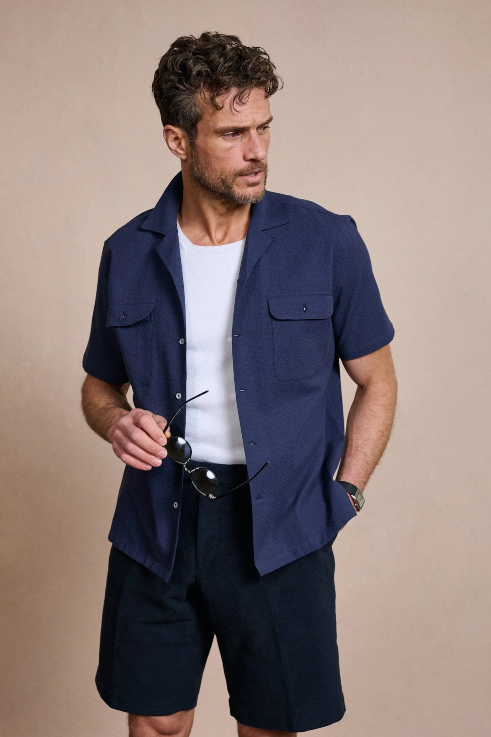 Stretch Seersucker Shirt - Image 13