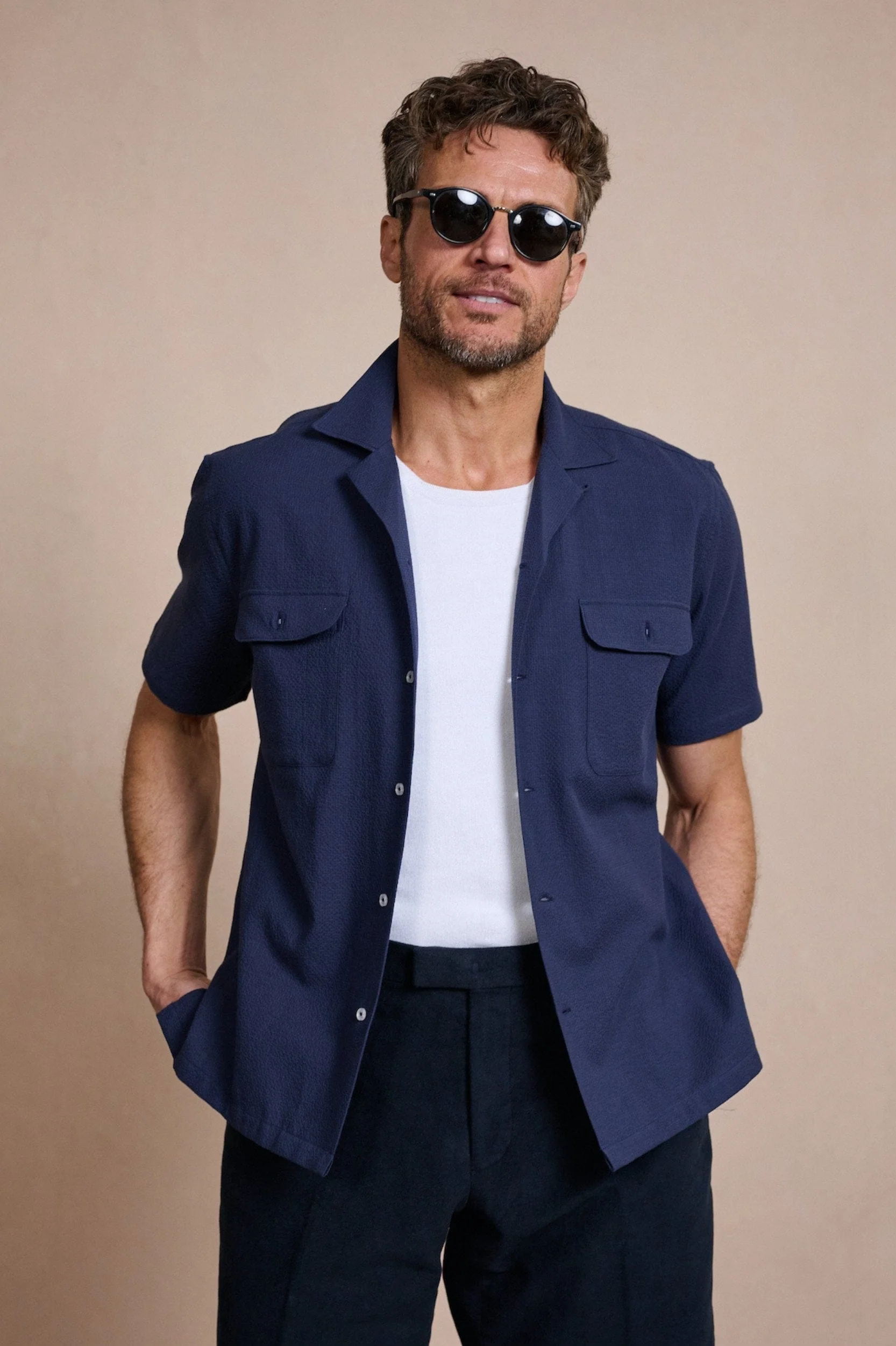Stretch Seersucker Shirt - Image 16