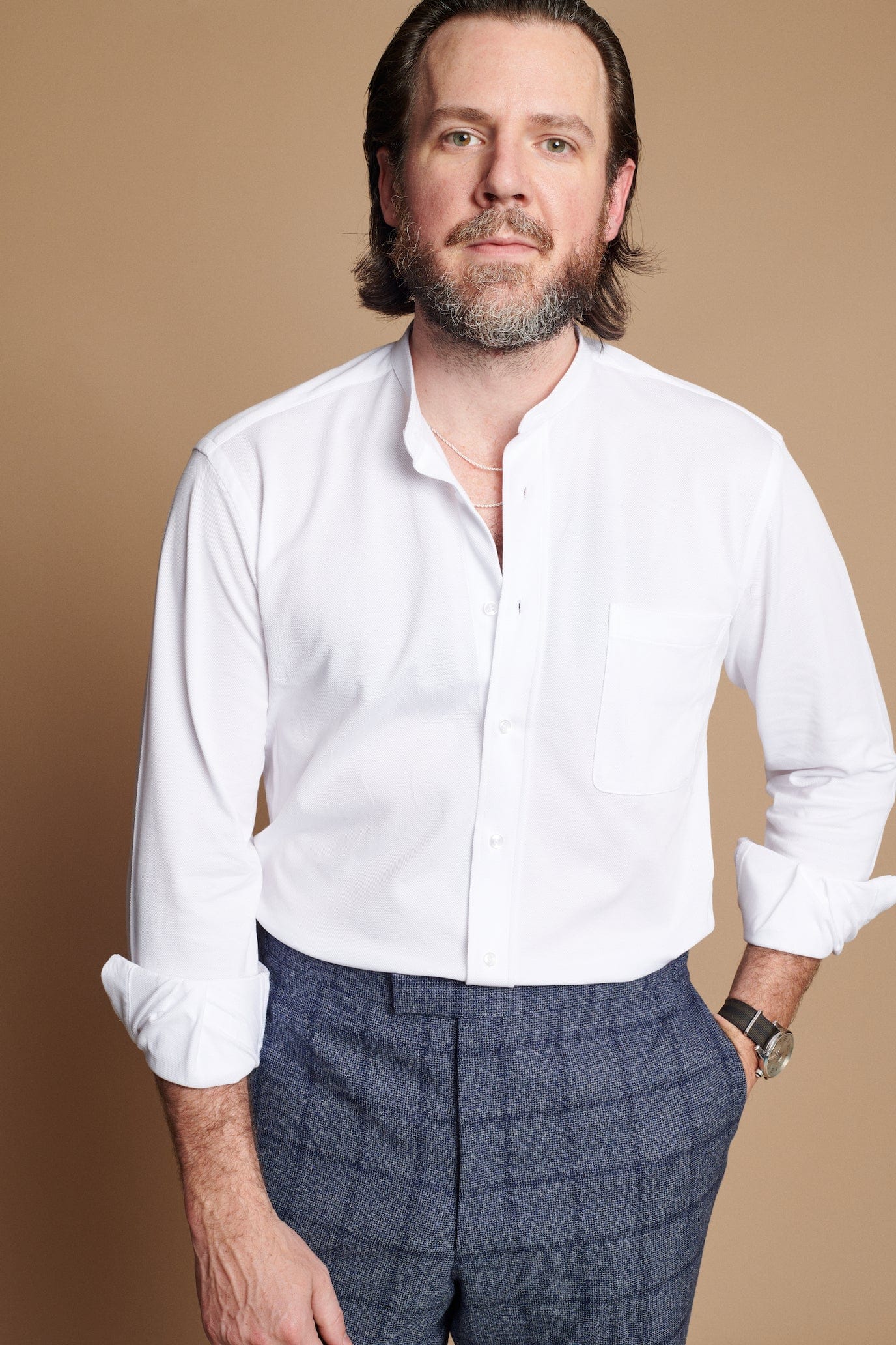 Jersey Waffle Knit Shirt - Image 11