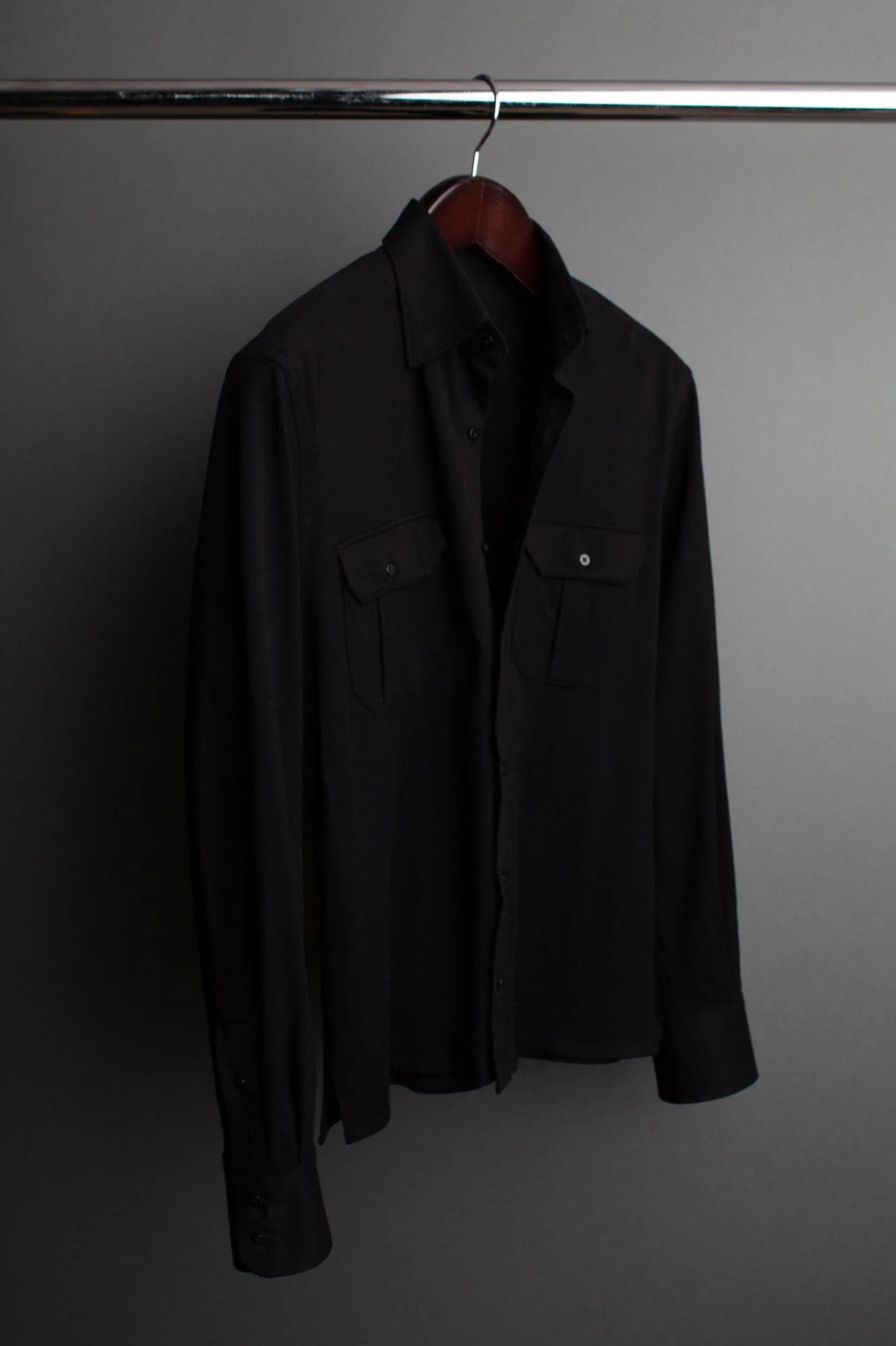 Jersey Waffle Knit Shirt - Image 23
