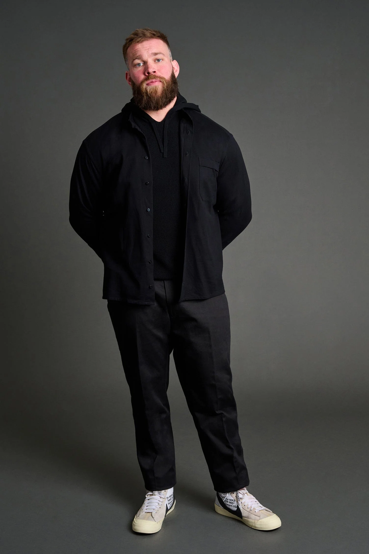 Jersey Waffle Knit Shirt - Image 24