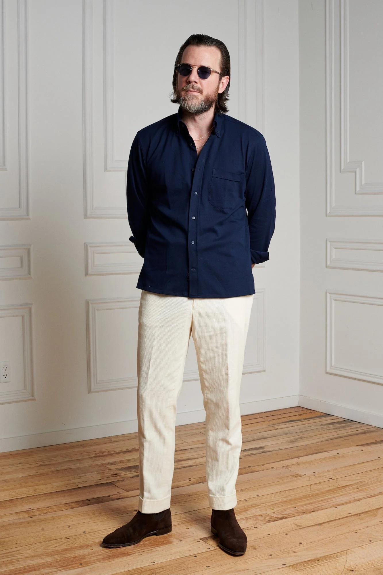 Jersey Waffle Knit Shirt - Image 30