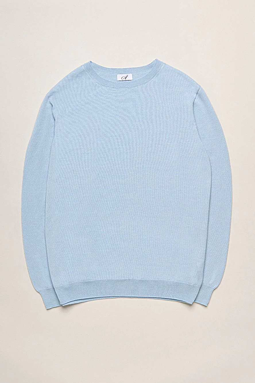 Eddie Fine Merino Crewneck Sweater - Image 20