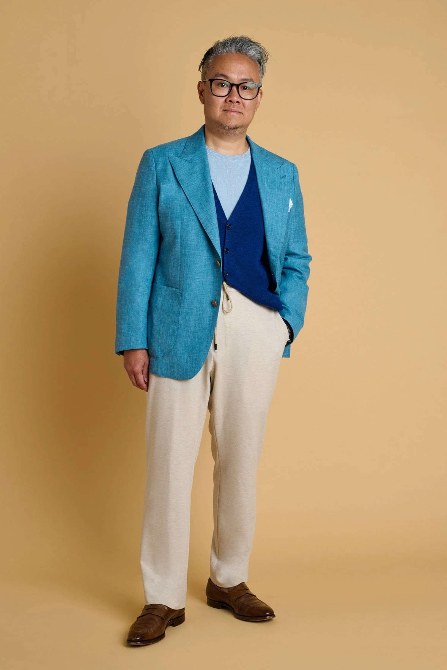 Eddie Fine Merino Crewneck Sweater - Image 21